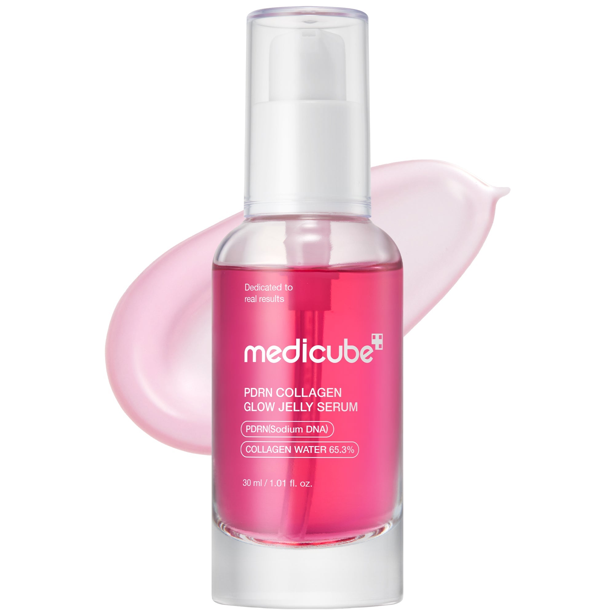PDRN Pink Collagen Glow Jelly Serum - Calm Look Cream Cleanser