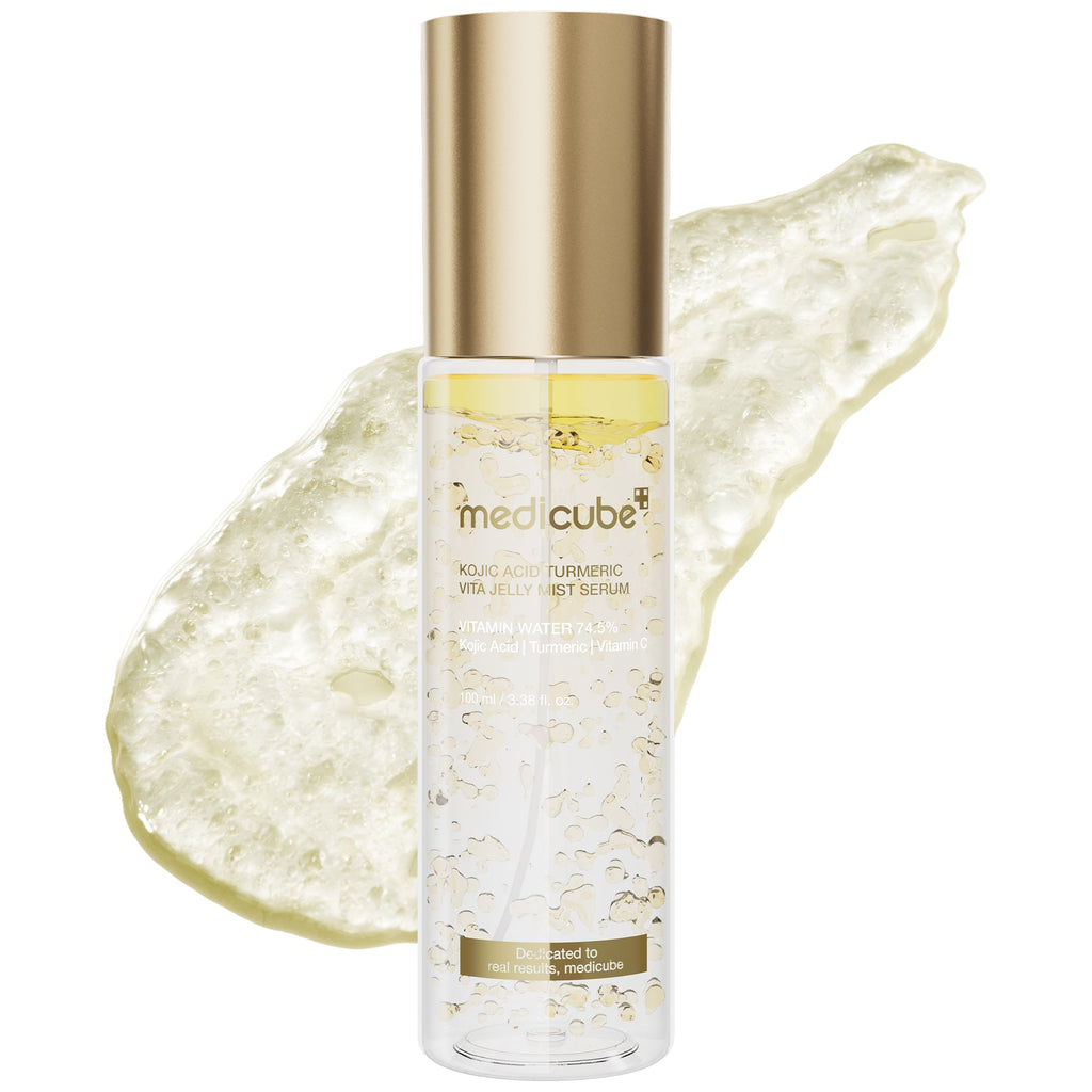 Kojic Acid Turmeric Vitamin Gold Jelly Mist Serum - Modern Skin Care Set
