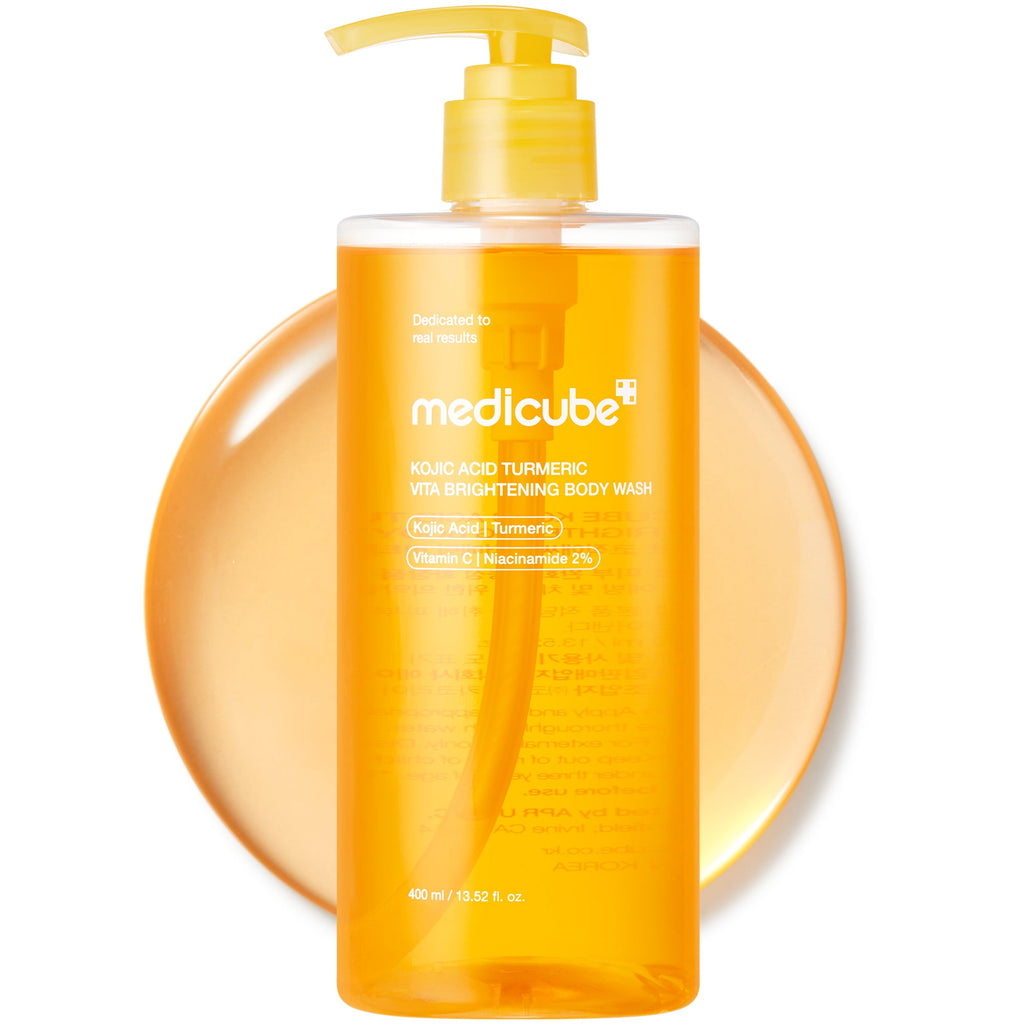 Kojic Acid Turmeric Brightening Body Wash - Modern Toner Pads