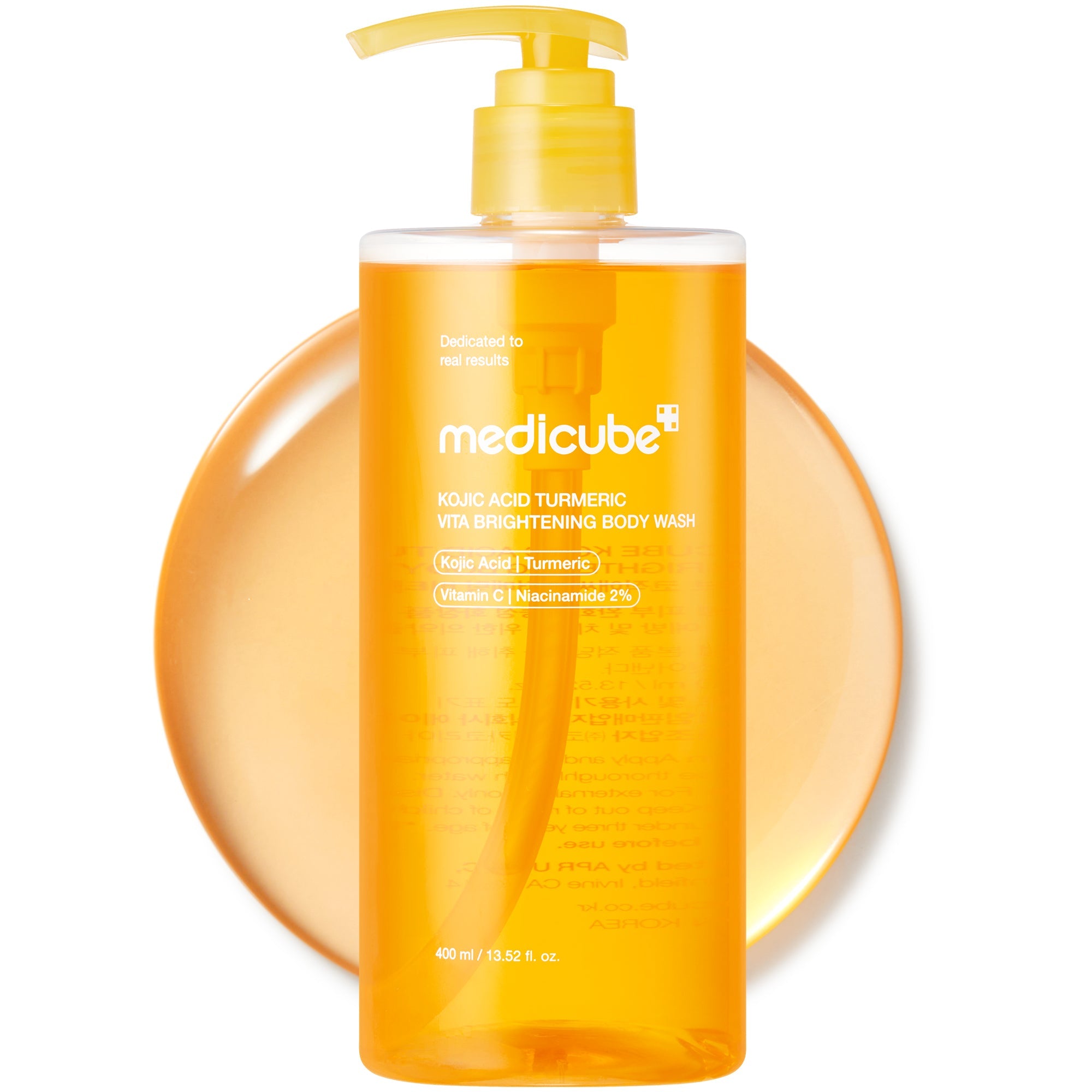 Kojic Acid Turmeric Brightening Body Wash - Modern Toner Pads