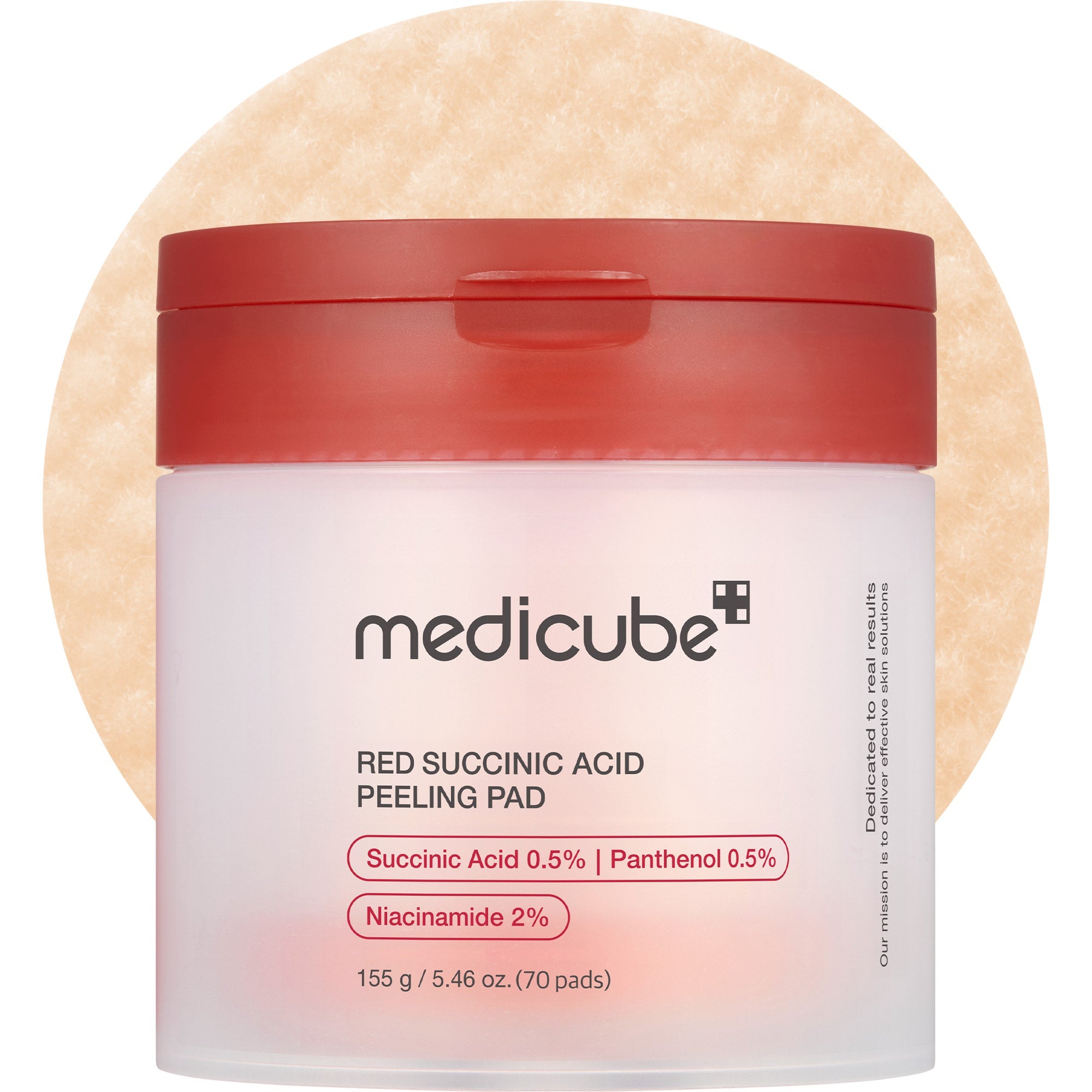 [Subscr.] Red Succinic Acid Panthenol Pads - Calm Look Skin Care Set