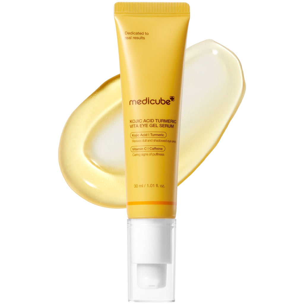 Kojic Acid Tumeric Eye Gel Serum - Lightweight Moisture Cream