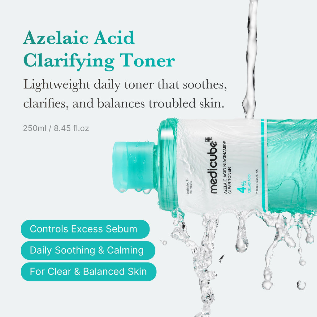 Azelaic Acid Niacinamide Clarifying Toner - Minimal Cleansing Balm