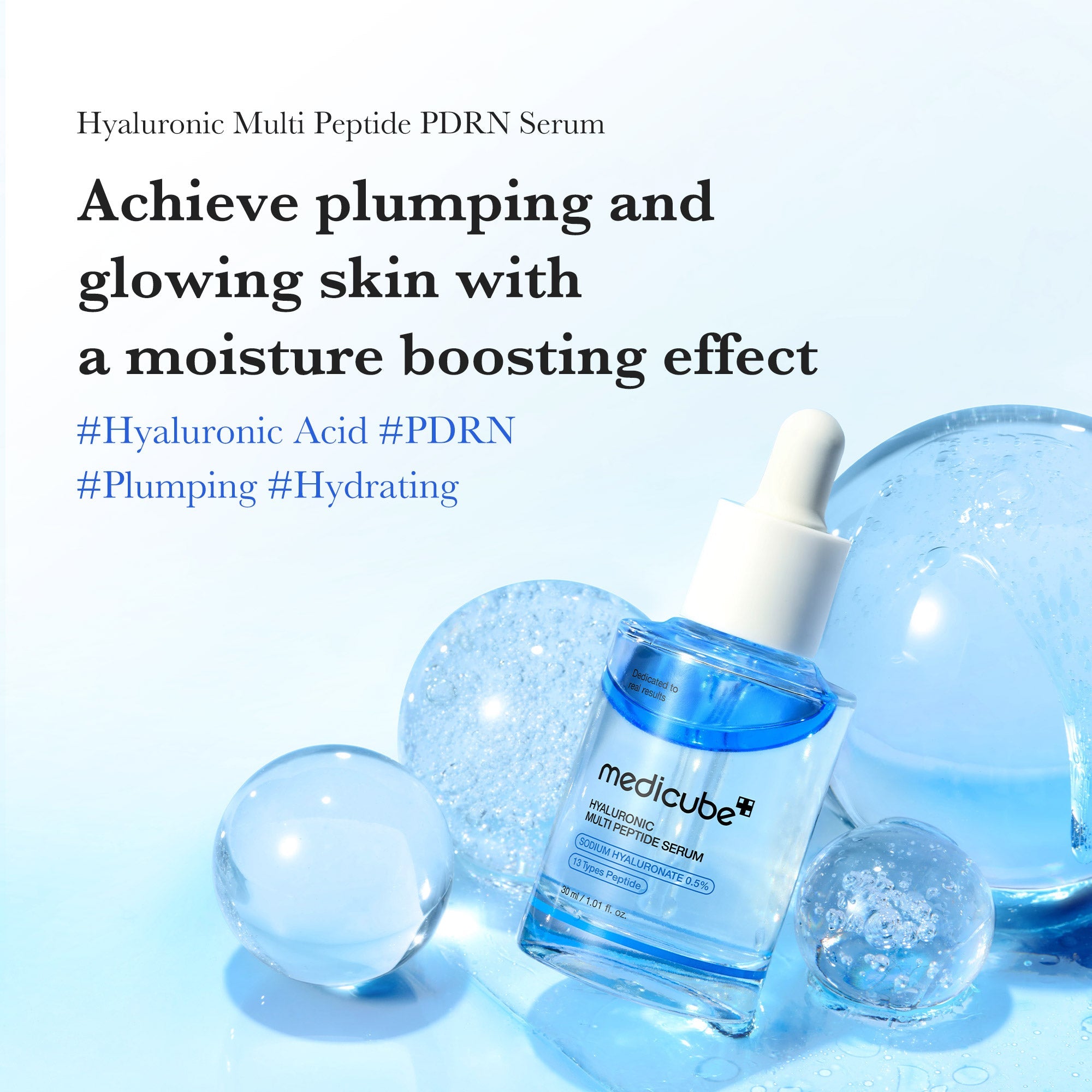 Hyaluronic Multi Peptide PDRN Serum - Daily Toner Pads