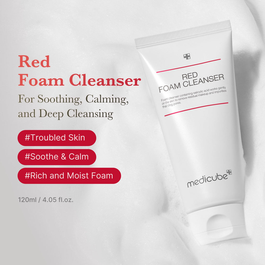 [Subscr.] Red Foam Cleanser - Self Care Day Lotion