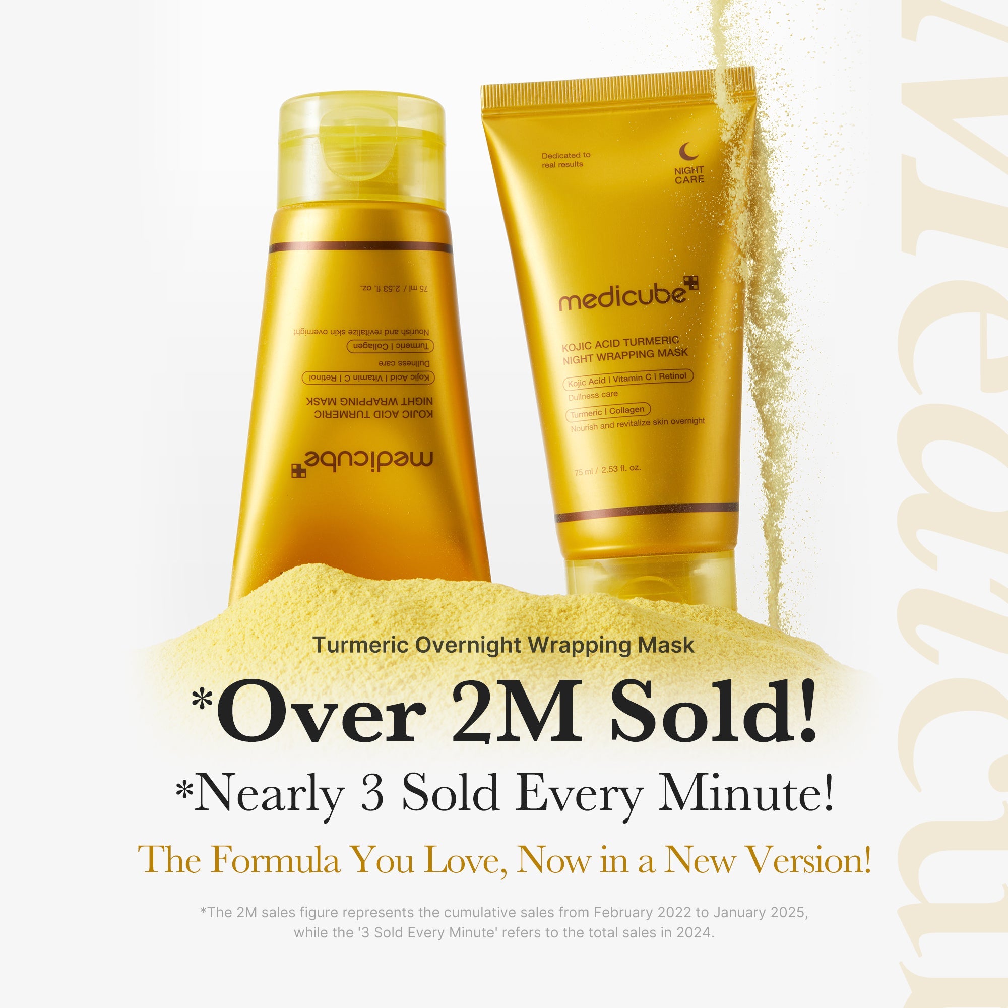 [Subscr.] Kojic Acid Turmeric Overnight Wrapping Mask - Simple Exfoliating Pads