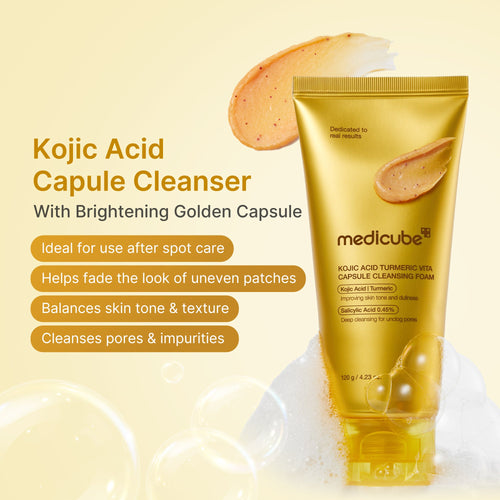 Kojic Acid Turmeric Vita Capsule Foam Cleanser - Modern Cleansing Balm
