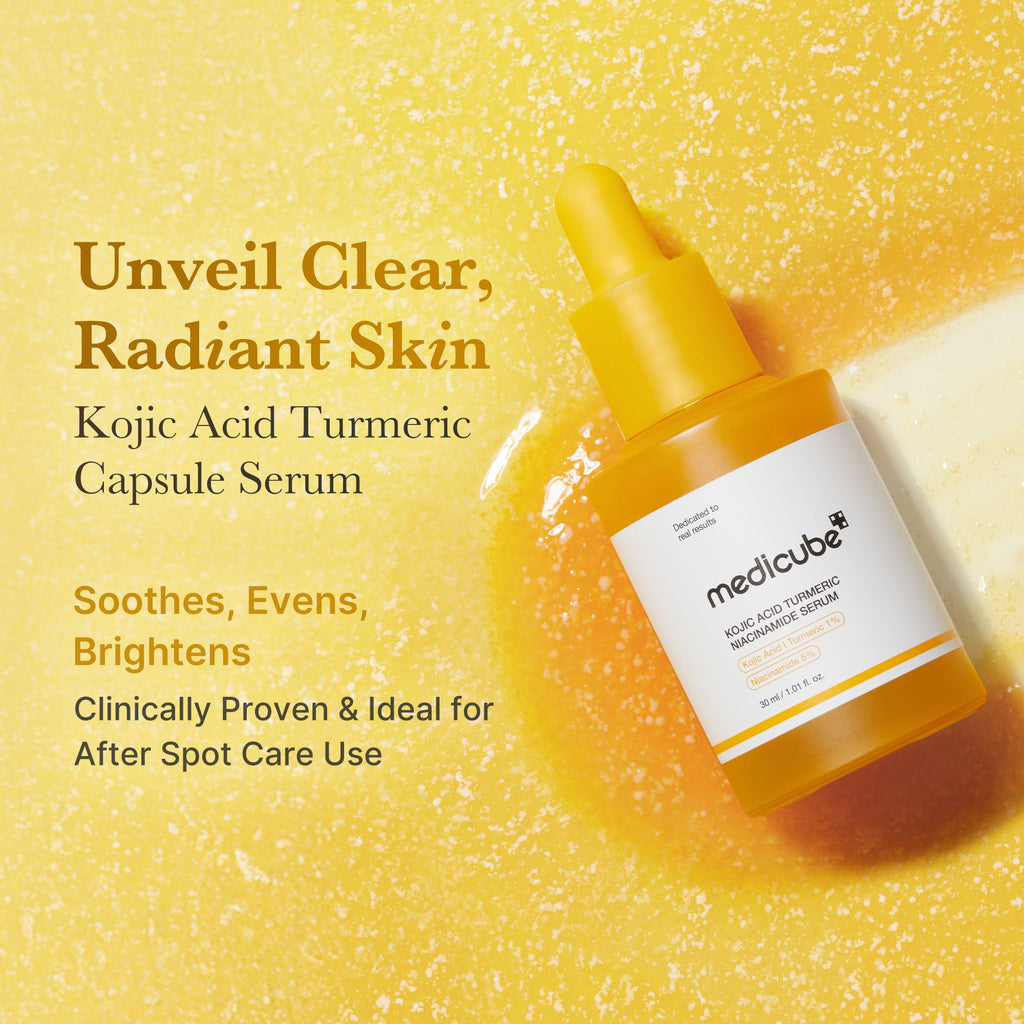 [Subscr.] Kojic Acid Turmeric Capsule Serum - Beauty Drawer Exfoliating Pads