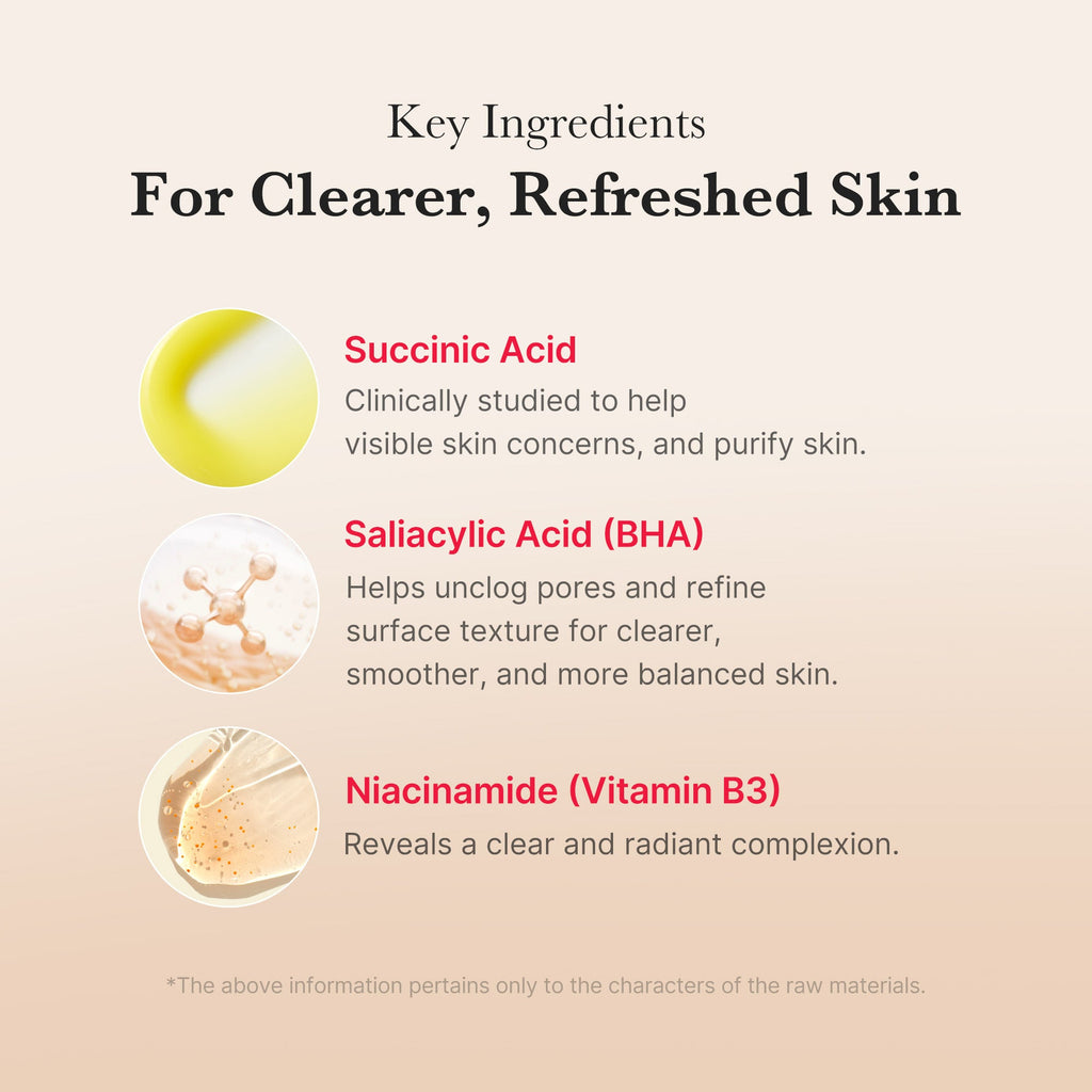 [GIFT] Red Succinic Acid Panthenol Pads - Smooth Facial Serum
