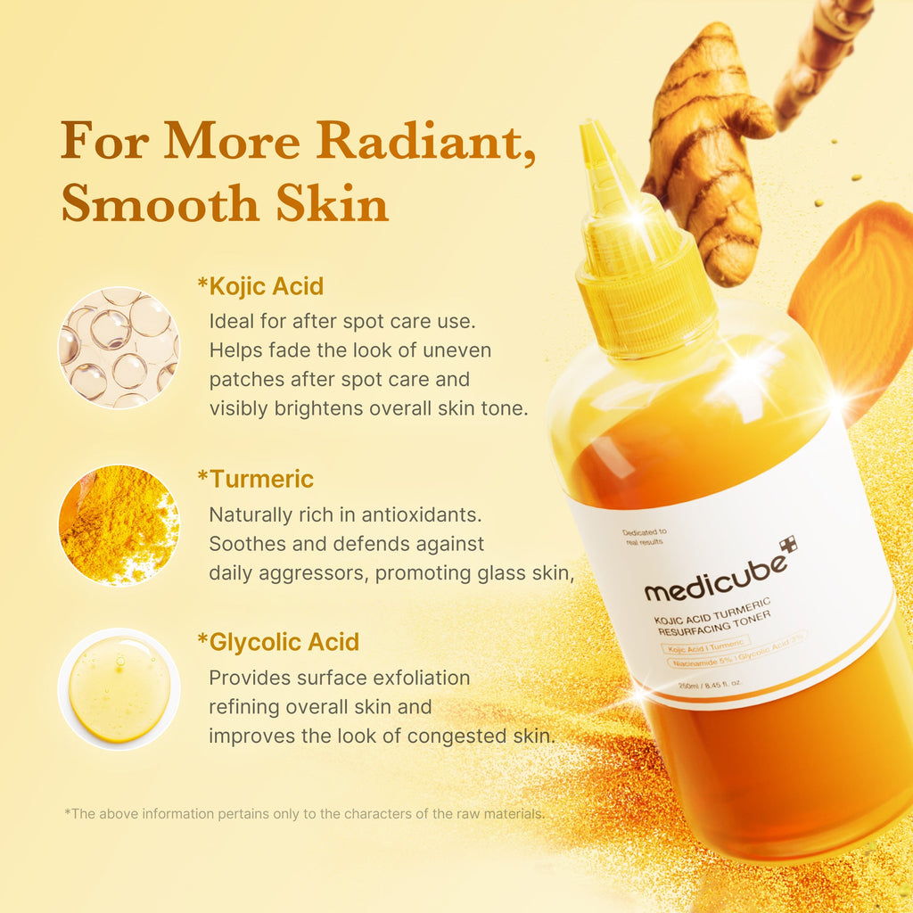 [GIFT] Kojic Acid Turmeric Toner - Dewy Facial Device