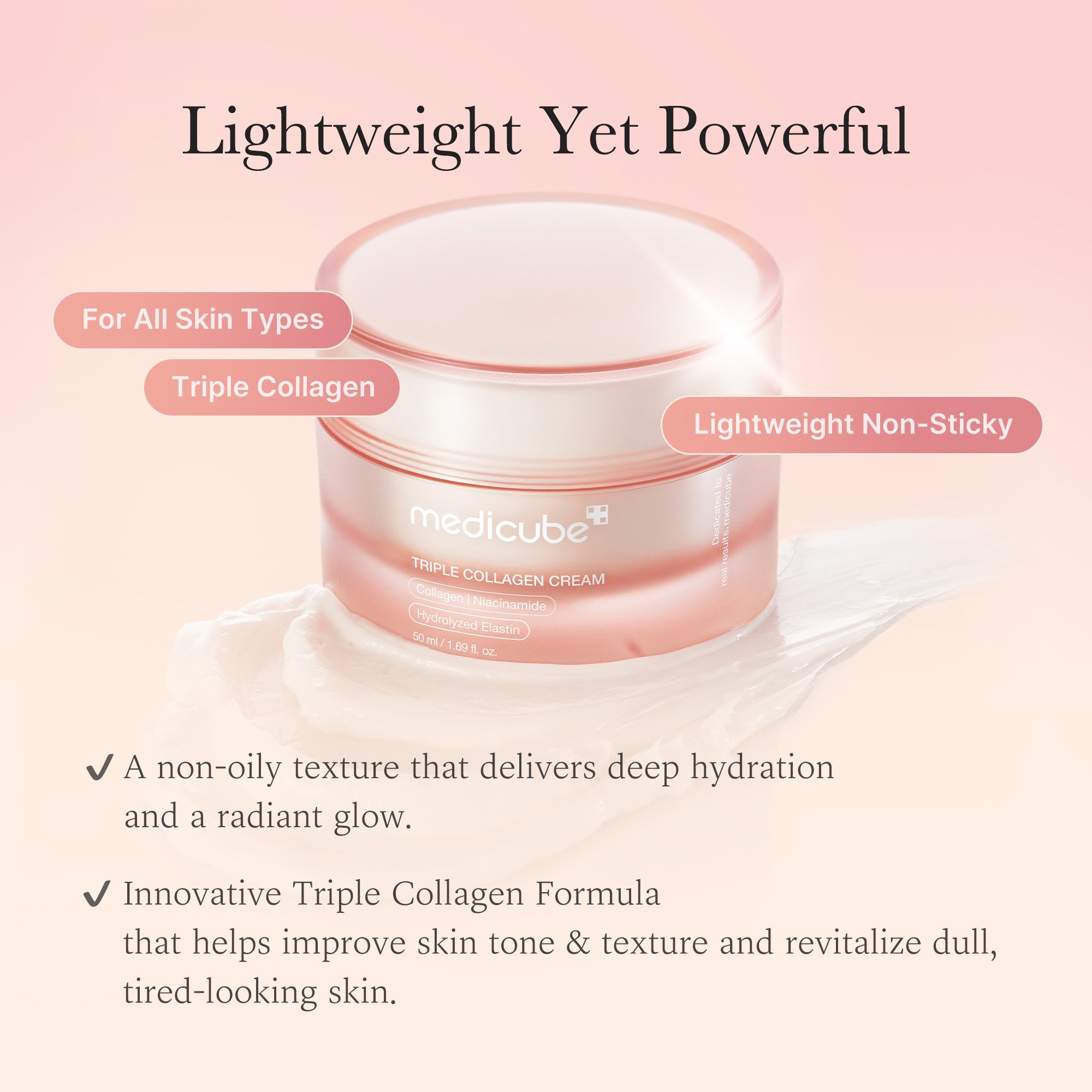 [Subscr.] Triple Collagen Cream - Calm Look Cushion Pads
