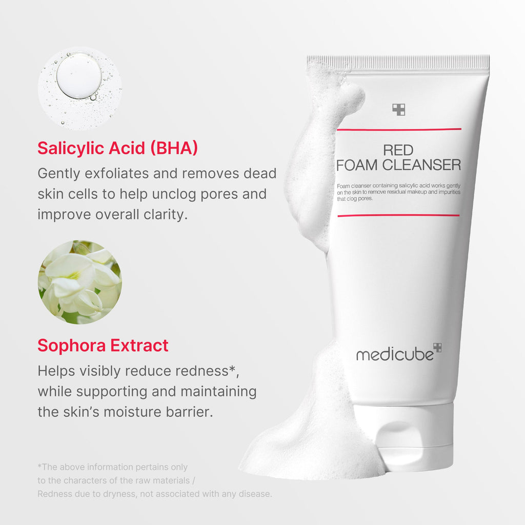 [GIFT] Red Foam Cleanser - Self Care Hydrating Toner
