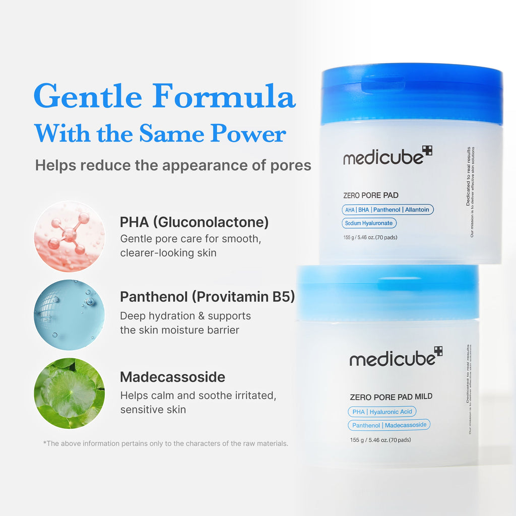 [Subscr.] Zero Pore Madecassoside Pads (Mild) - Clean Foam Cleanser