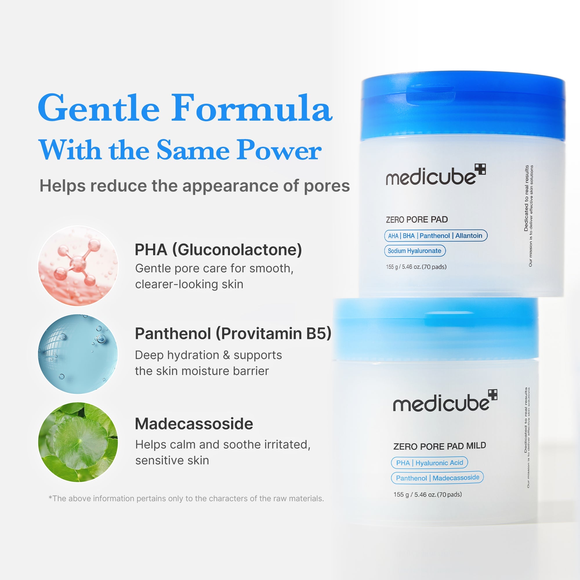 [Subscr.] Zero Pore Madecassoside Pads (Mild) - Clean Foam Cleanser