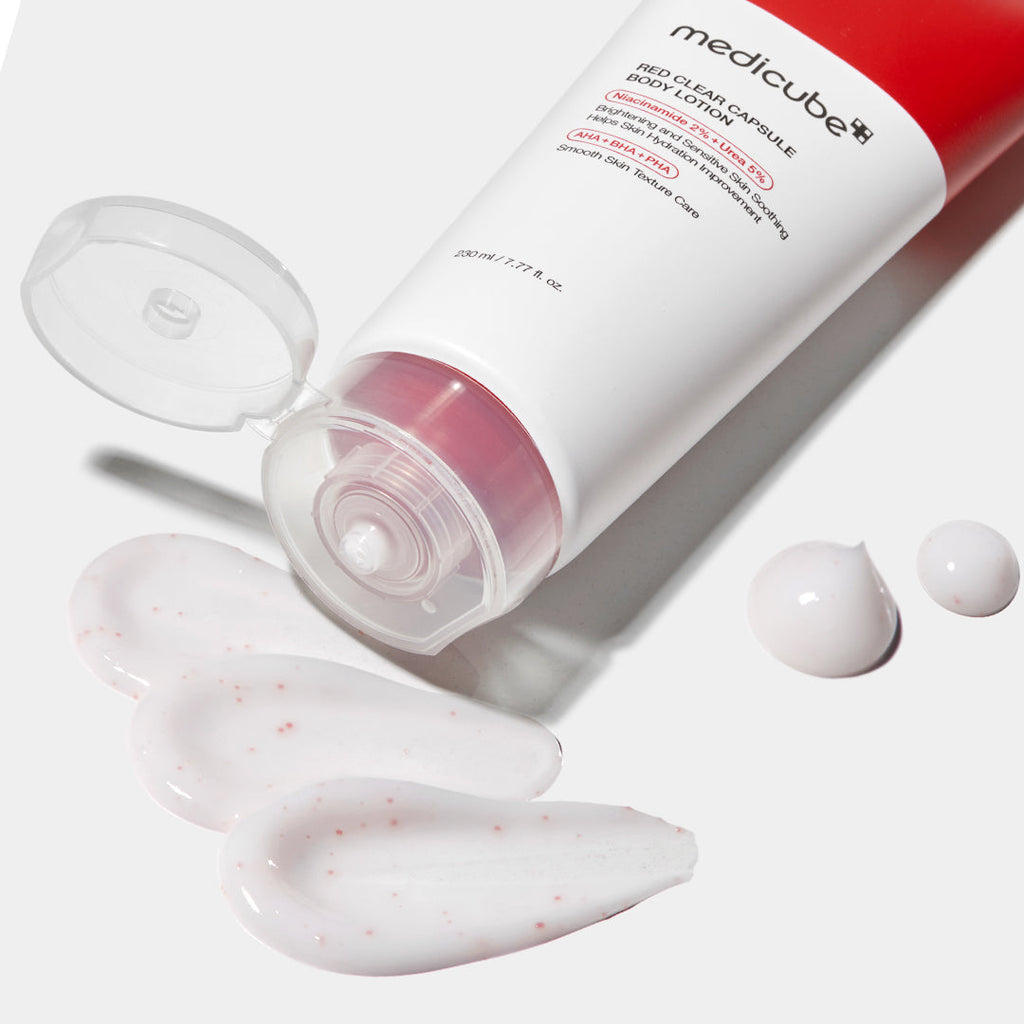 [GIFT] Red Clear Capsule Body Lotion - Lightweight Clay Mask