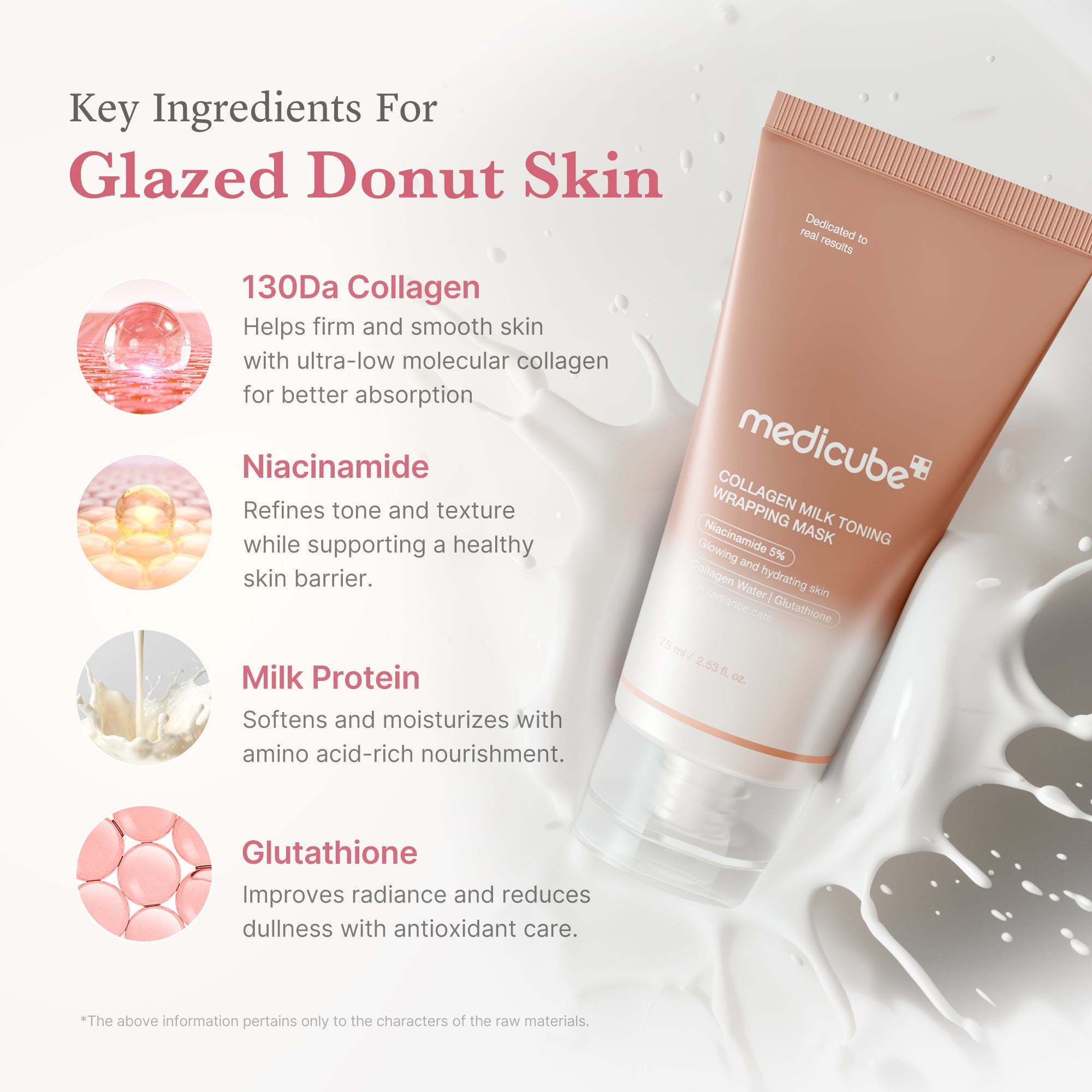 [Subscr.] Collagen Milky Glow Daytime Wrapping Mask - Dewy Glow Drops