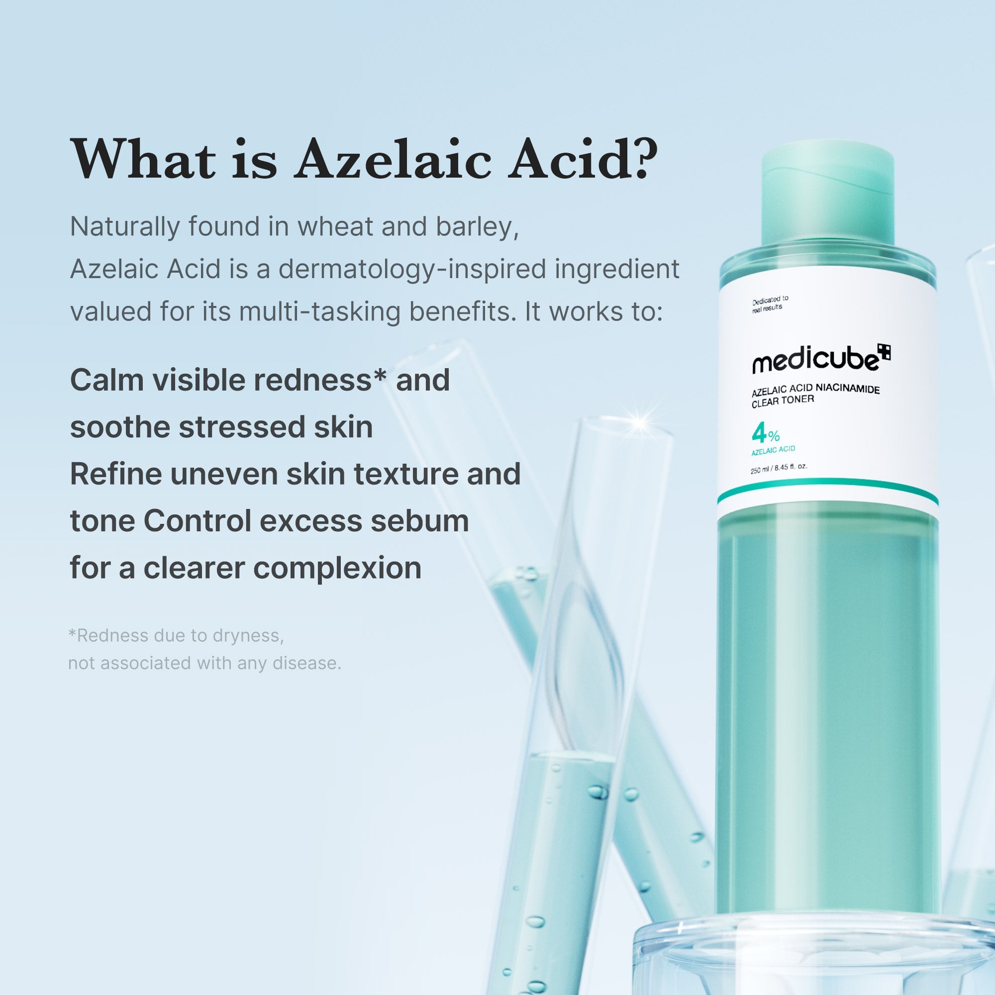 Azelaic Acid Niacinamide Clarifying Toner - Minimal Cleansing Balm