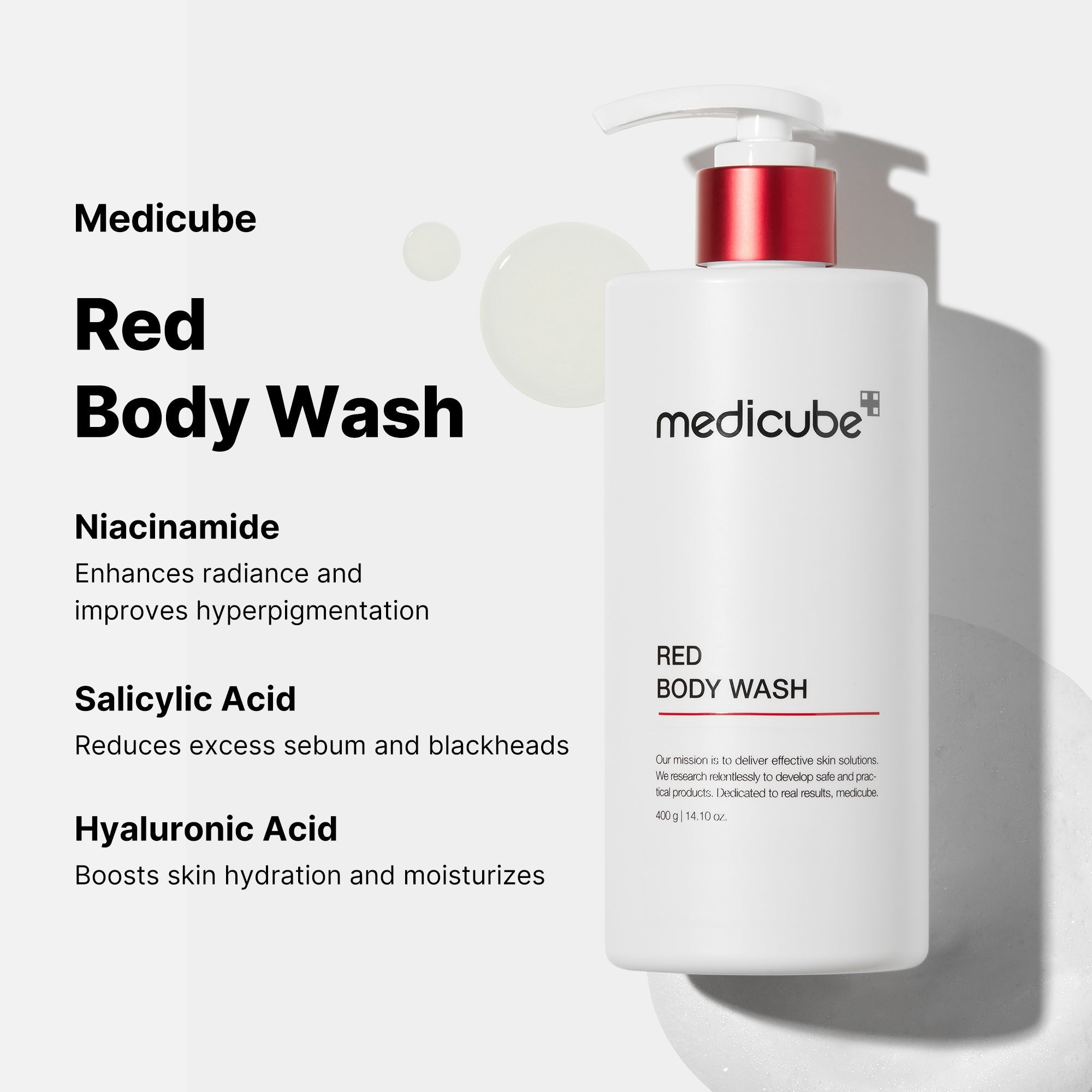 [GIFT] Red Body Wash - Lightweight Facial Device