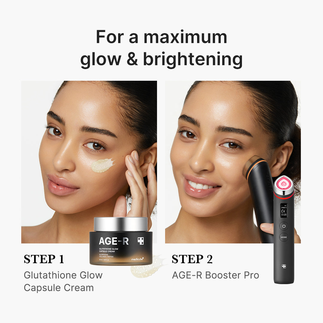 AGE-R Glutathione Glow Capsule Cream - Soft Touch Facial Cream