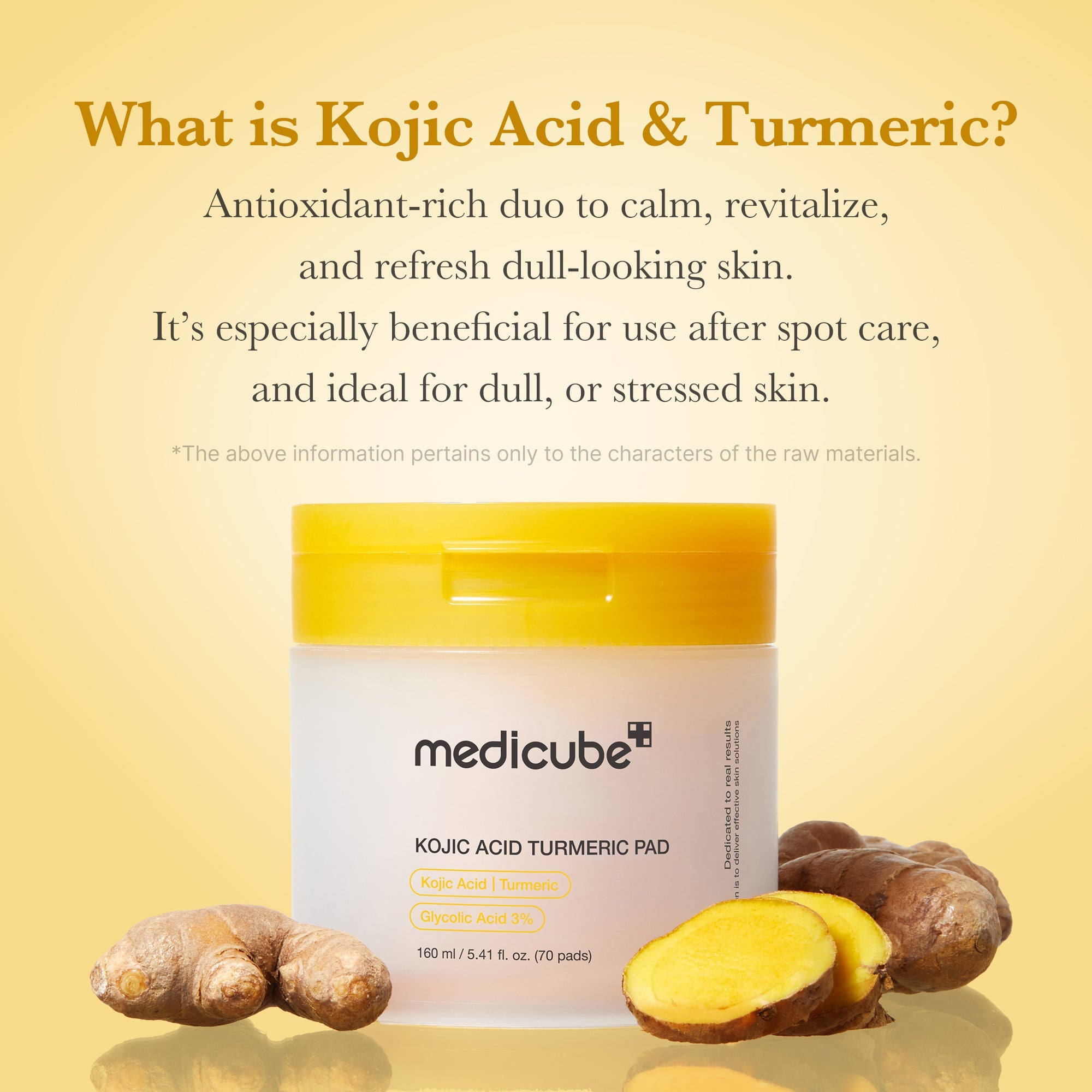 Kojic Acid Tumeric Toner Pad - Clean Cleansing Balm