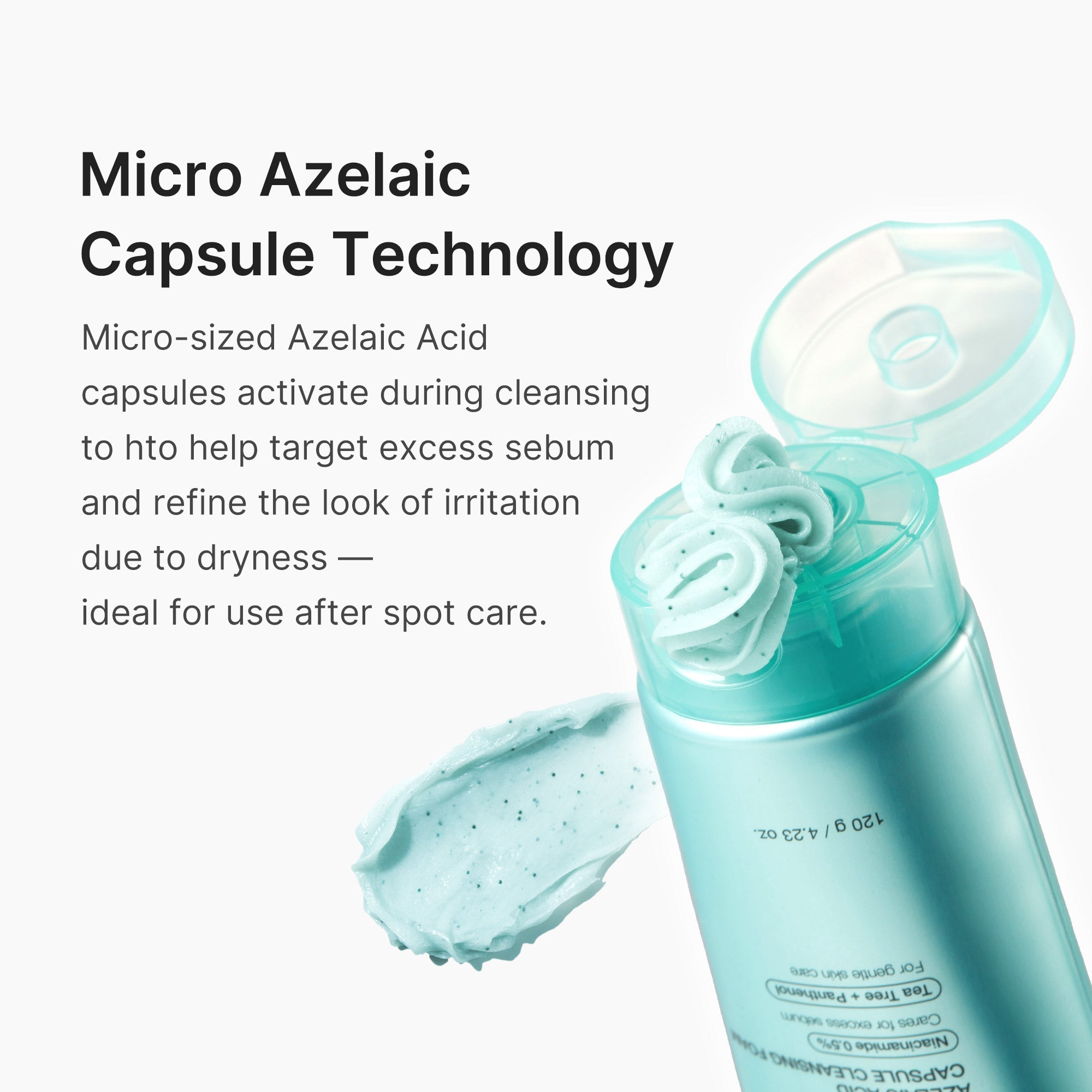 Azelaic Acid Capsule Foam Cleanser - Soft Touch Pore Care