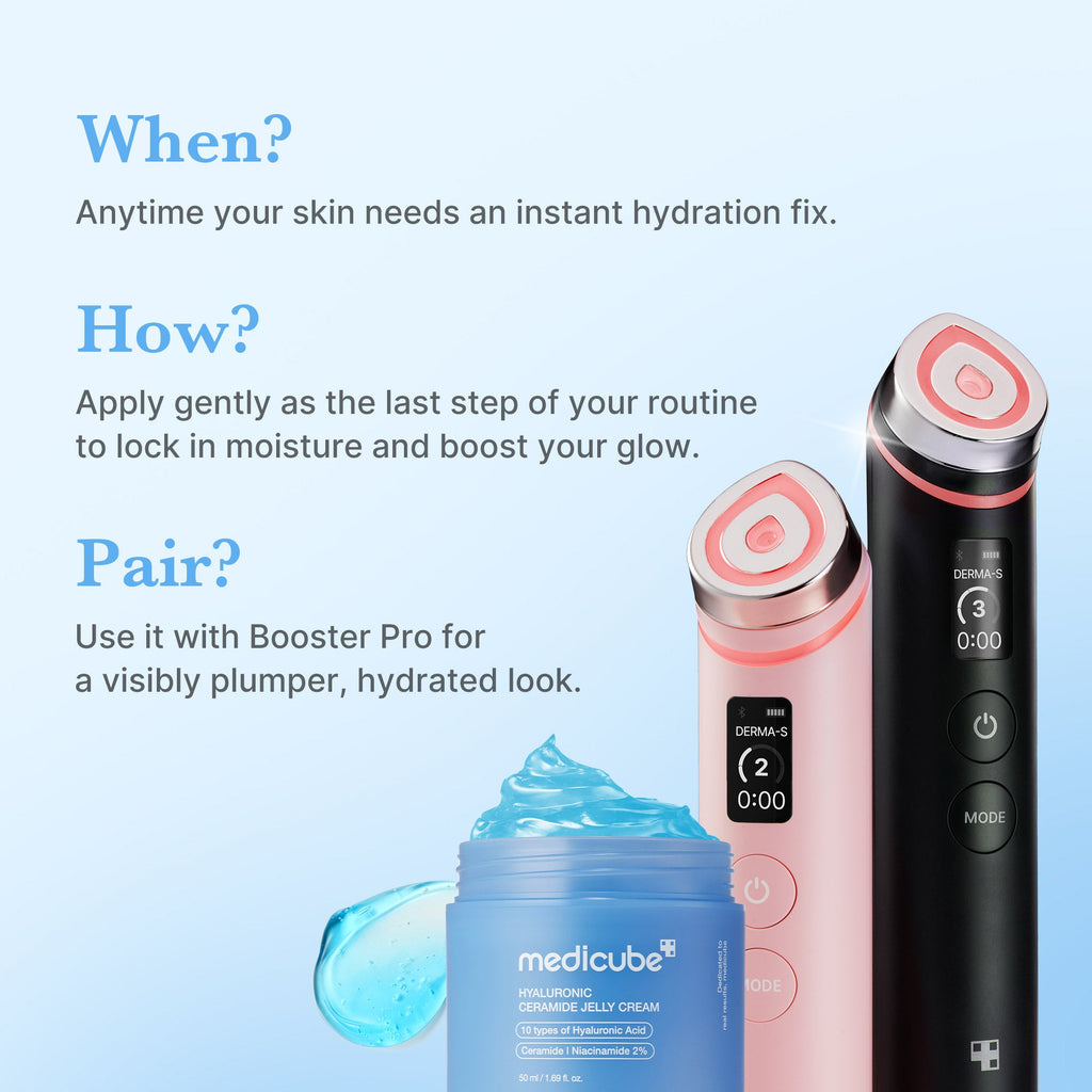 Hyaluronic Ceramide Moisturizing Jelly Cream - Daily Ampoule Serum