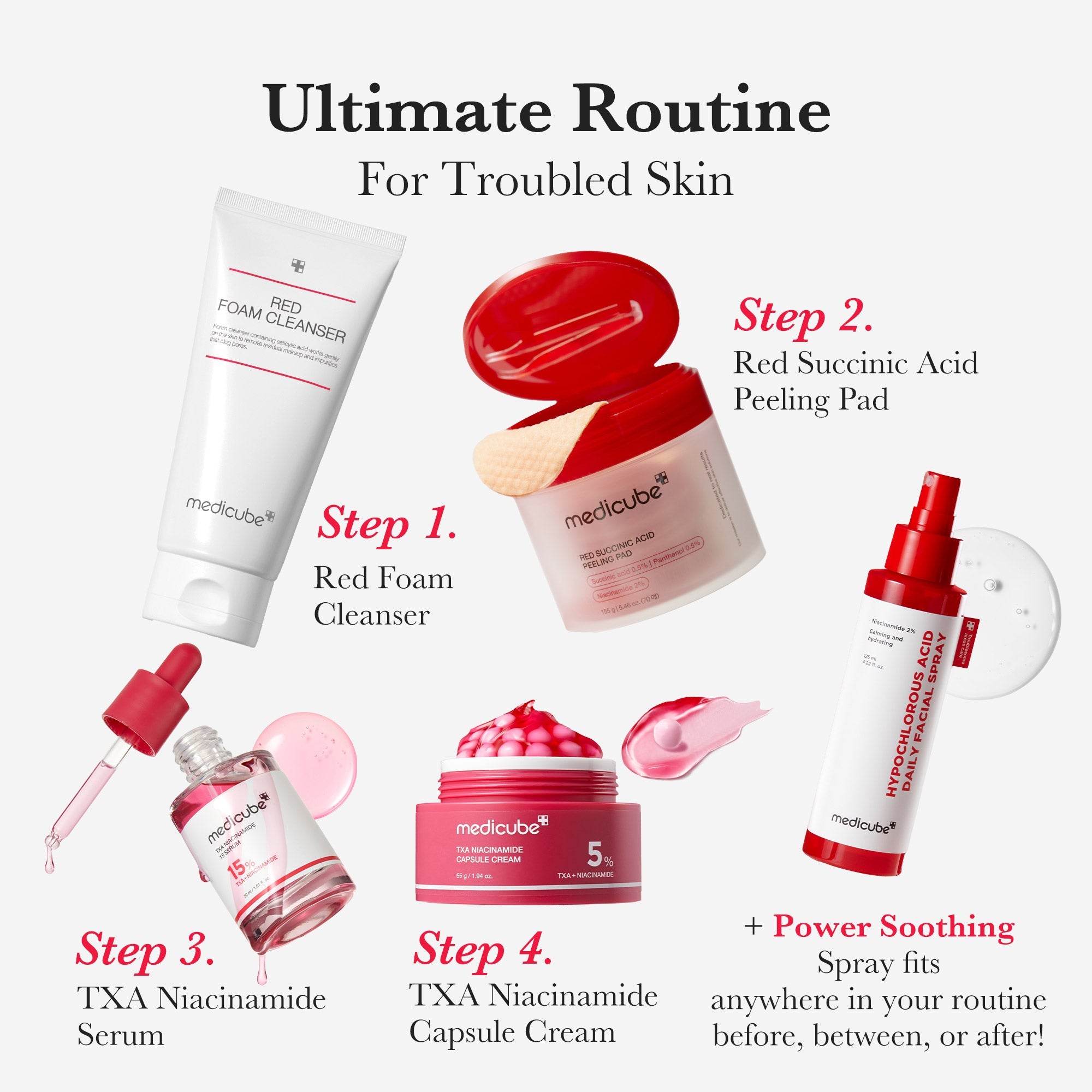 [Subscr.] Red Foam Cleanser - Self Care Day Lotion