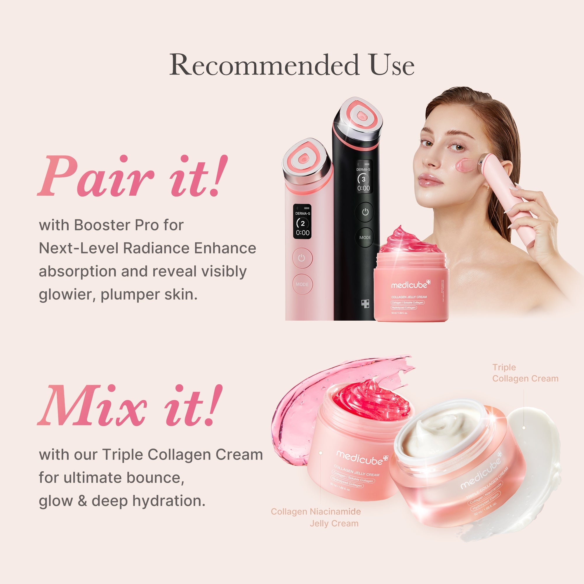 [Subscr.] Collagen Niacinamide Jelly Cream - Fresh Face Ampoule Serum