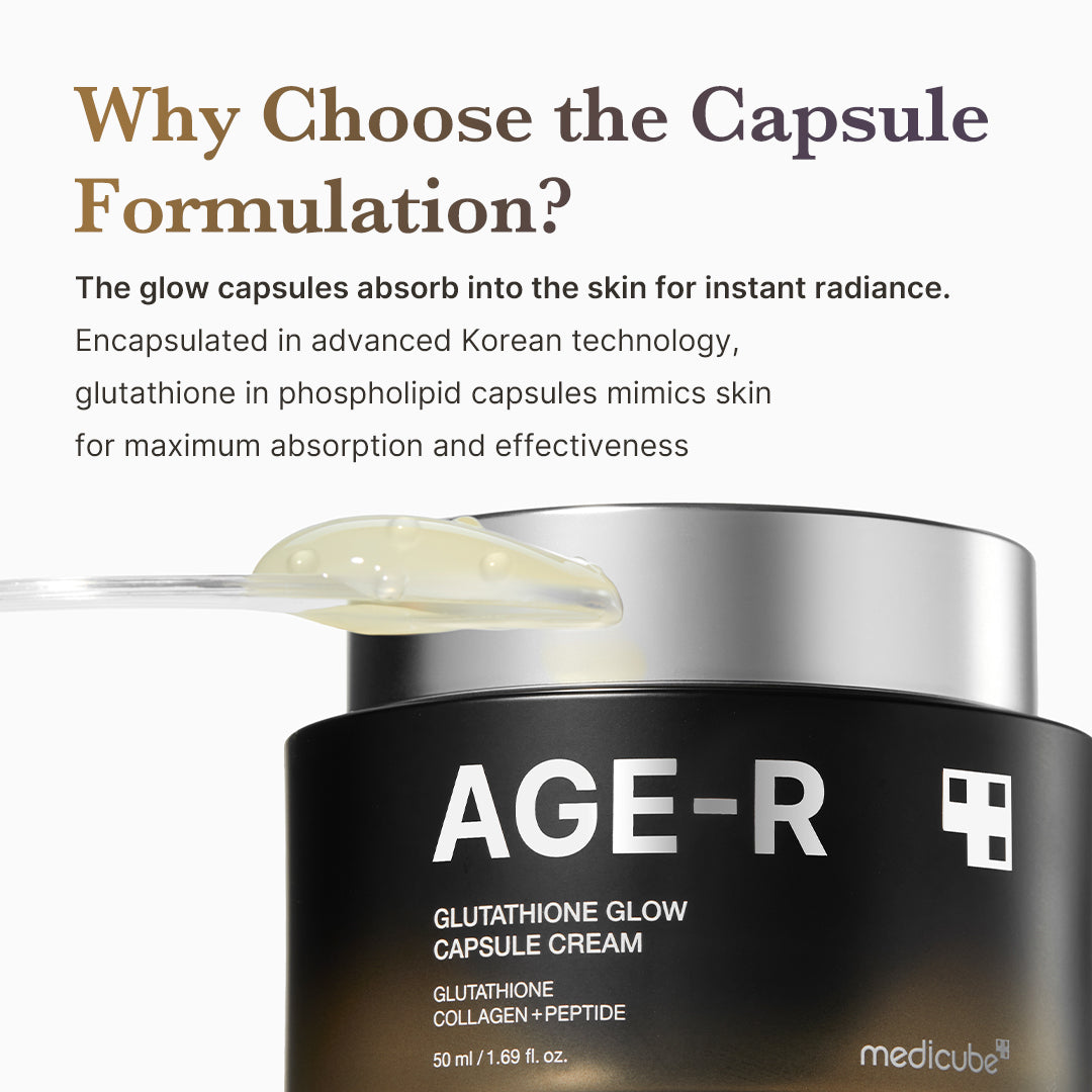 [GIFT] AGE-R Glutathione Glow Capsule Cream - Fresh Face Glow Drops