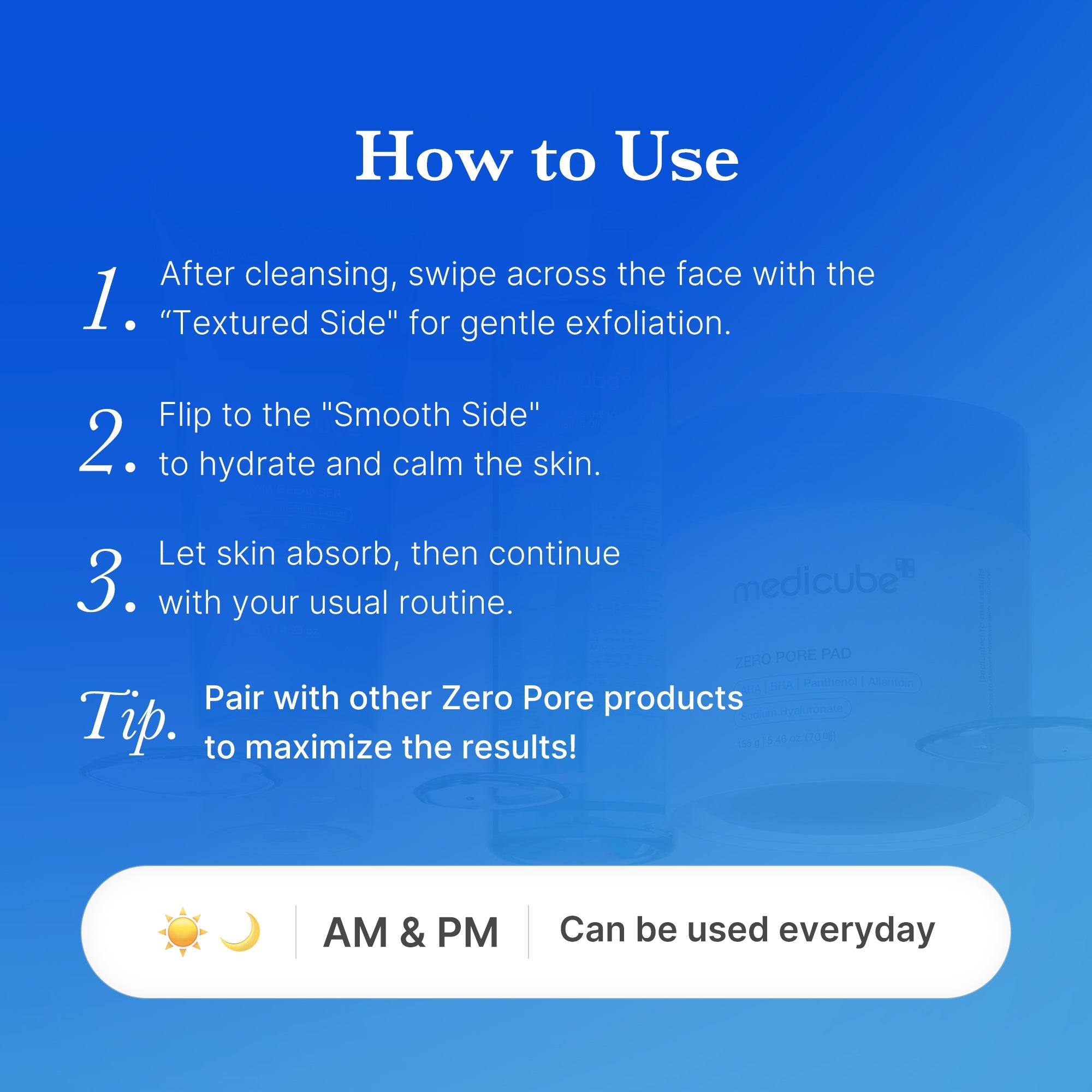 [Subscr.] Zero Pore Pads - Beauty Drawer Glow Drops