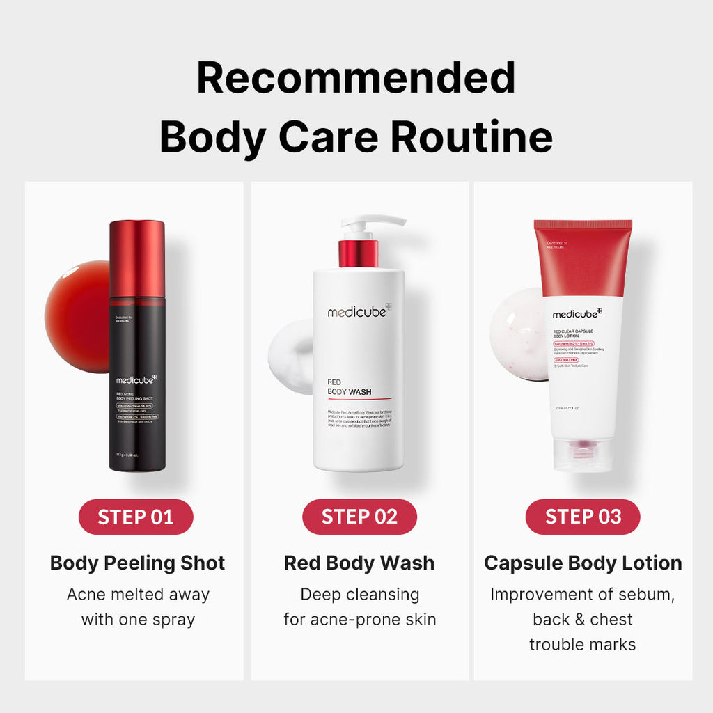 [GIFT] Red Body Peeling Shot Cleanser - Radiant Gel Cleanser