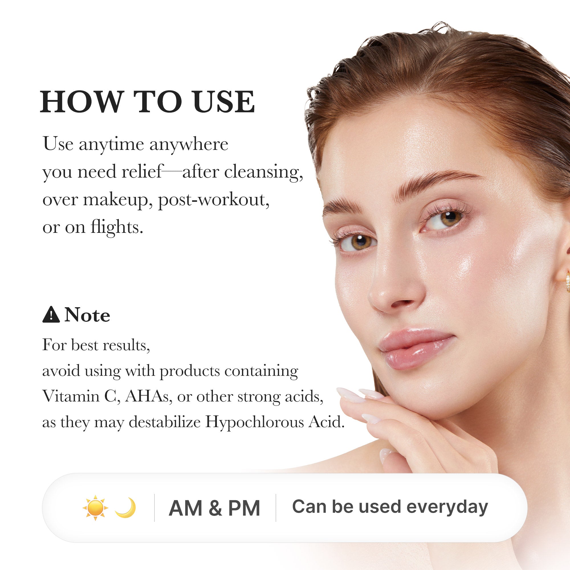 [Subscr.] Hypochlorous Acid Power Soothing Spray - Lightweight Cushion Pads