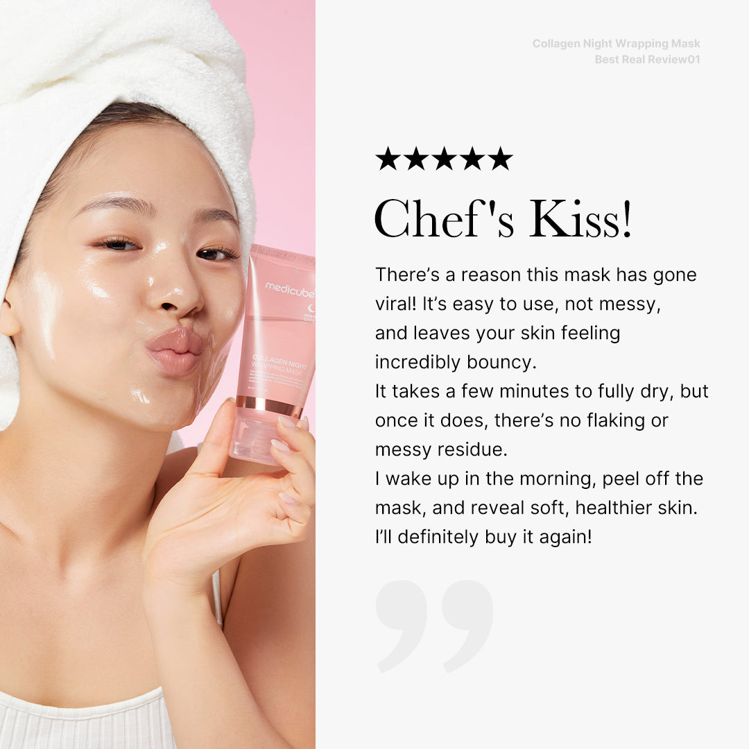 [Subscr.] Collagen Night Wrapping Mask - Beauty Drawer Facial Device