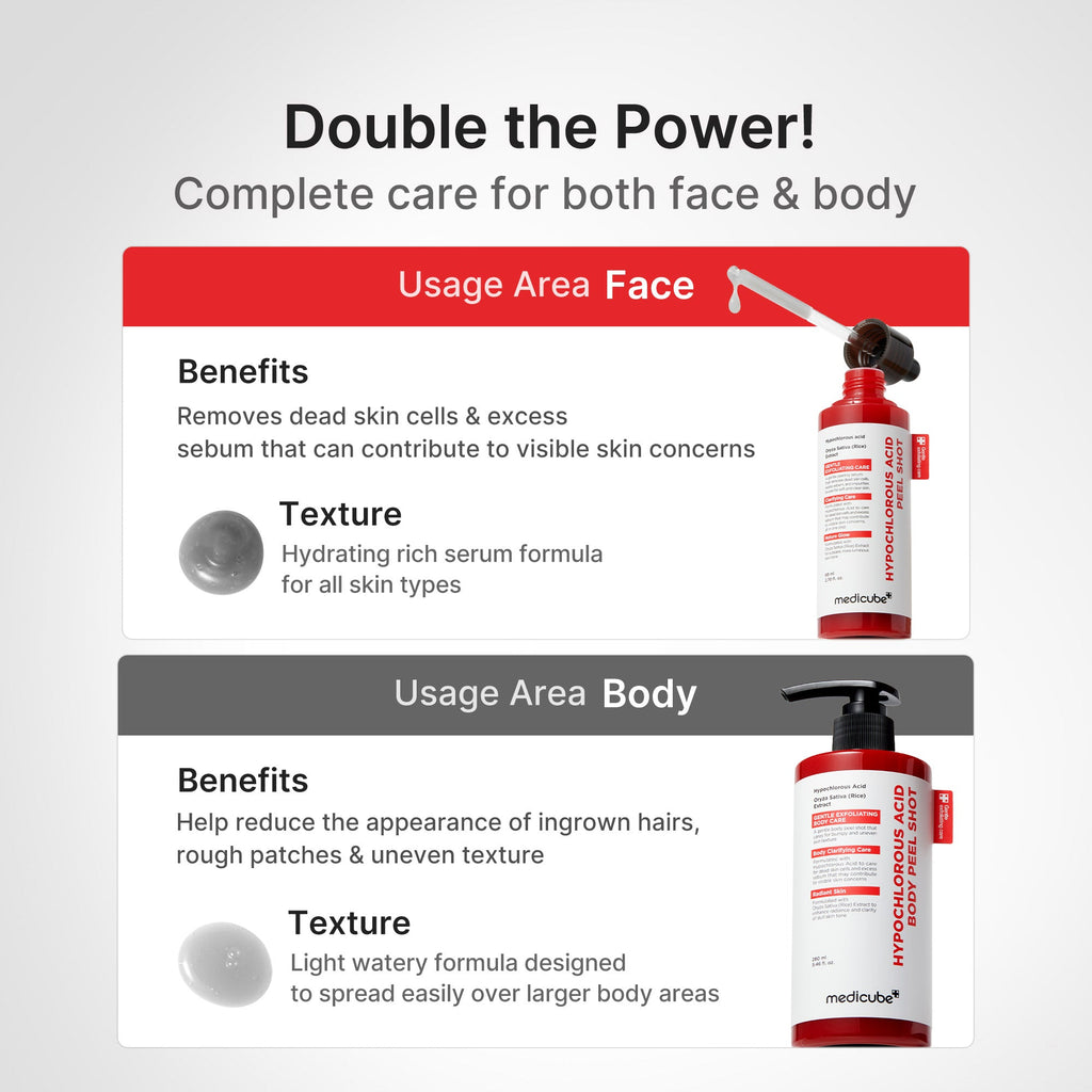 Hypochlorous Acid Rice Peel Shot - Beauty Drawer Foam Cleanser