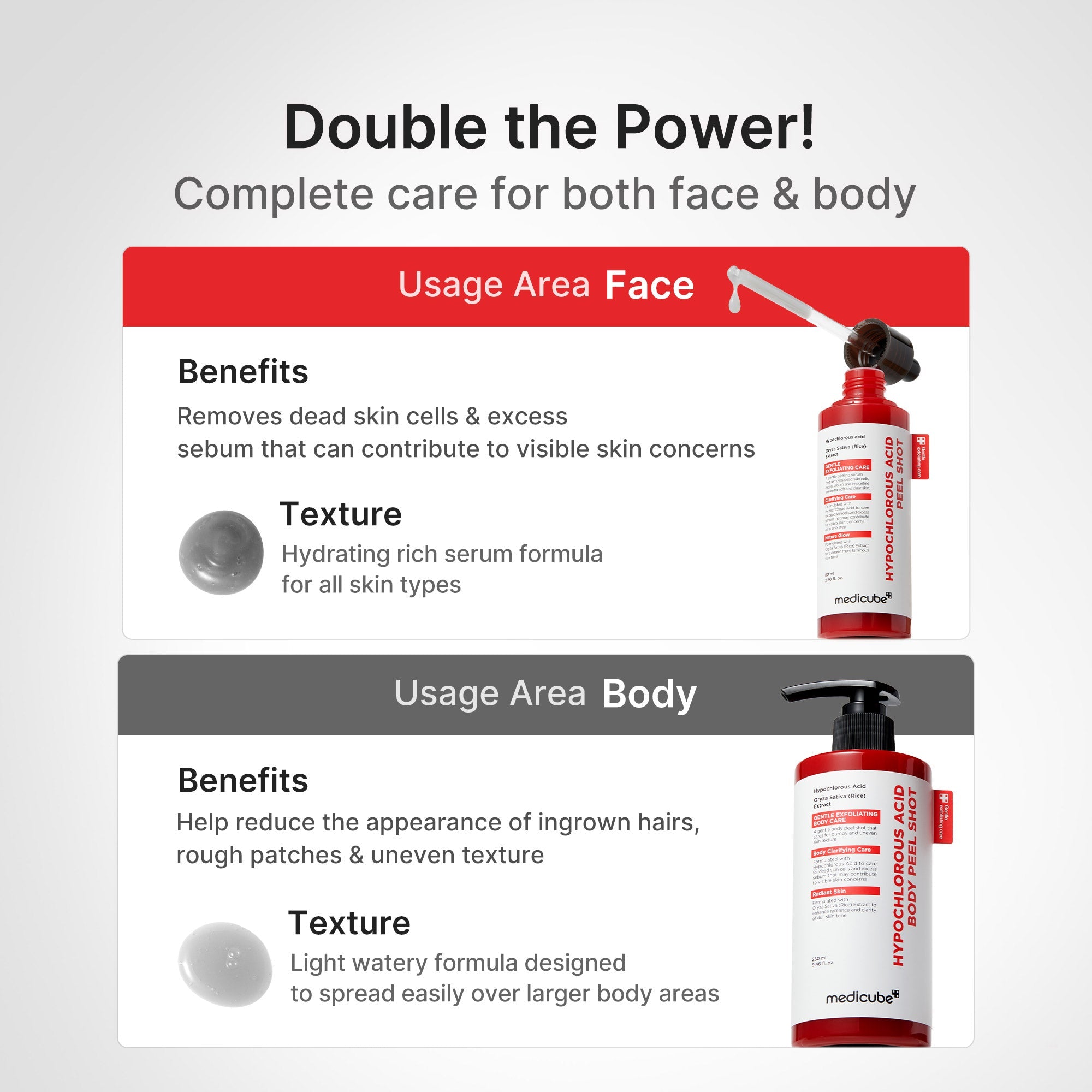 Hypochlorous Acid Rice Peel Shot - Beauty Drawer Foam Cleanser