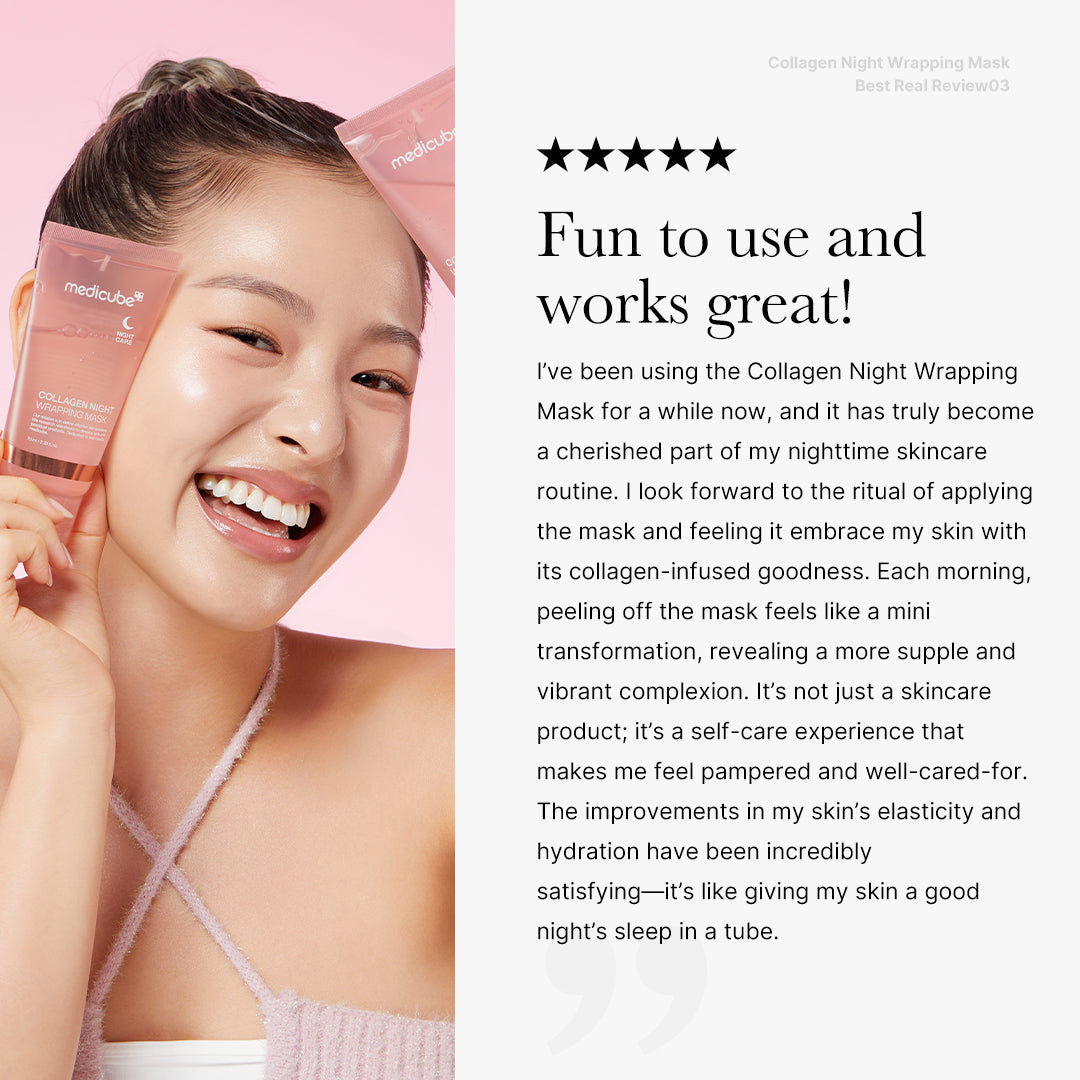[Subscr.] Collagen Night Wrapping Mask - Beauty Drawer Facial Device