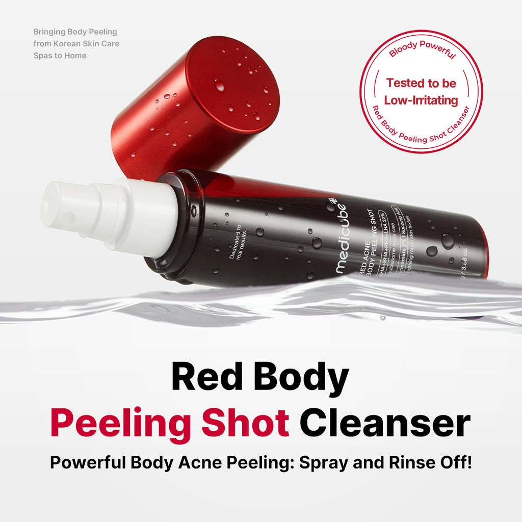 [Subscr.] Red Body Peeling Shot Cleanser - Simple Toner Pads