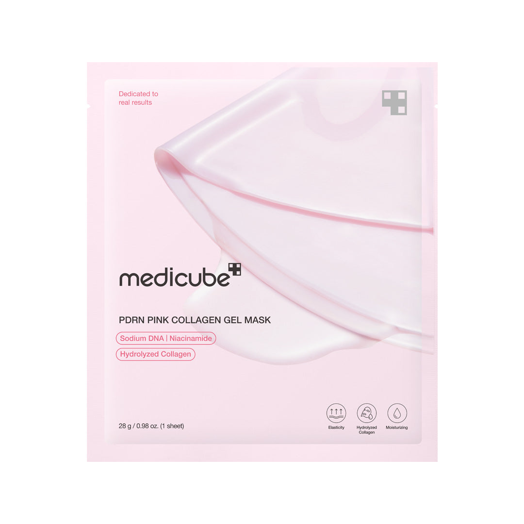 » [GIFT] PDRN Pink Collagen Gel Mask 1ea - Lightweight Skin Care Set