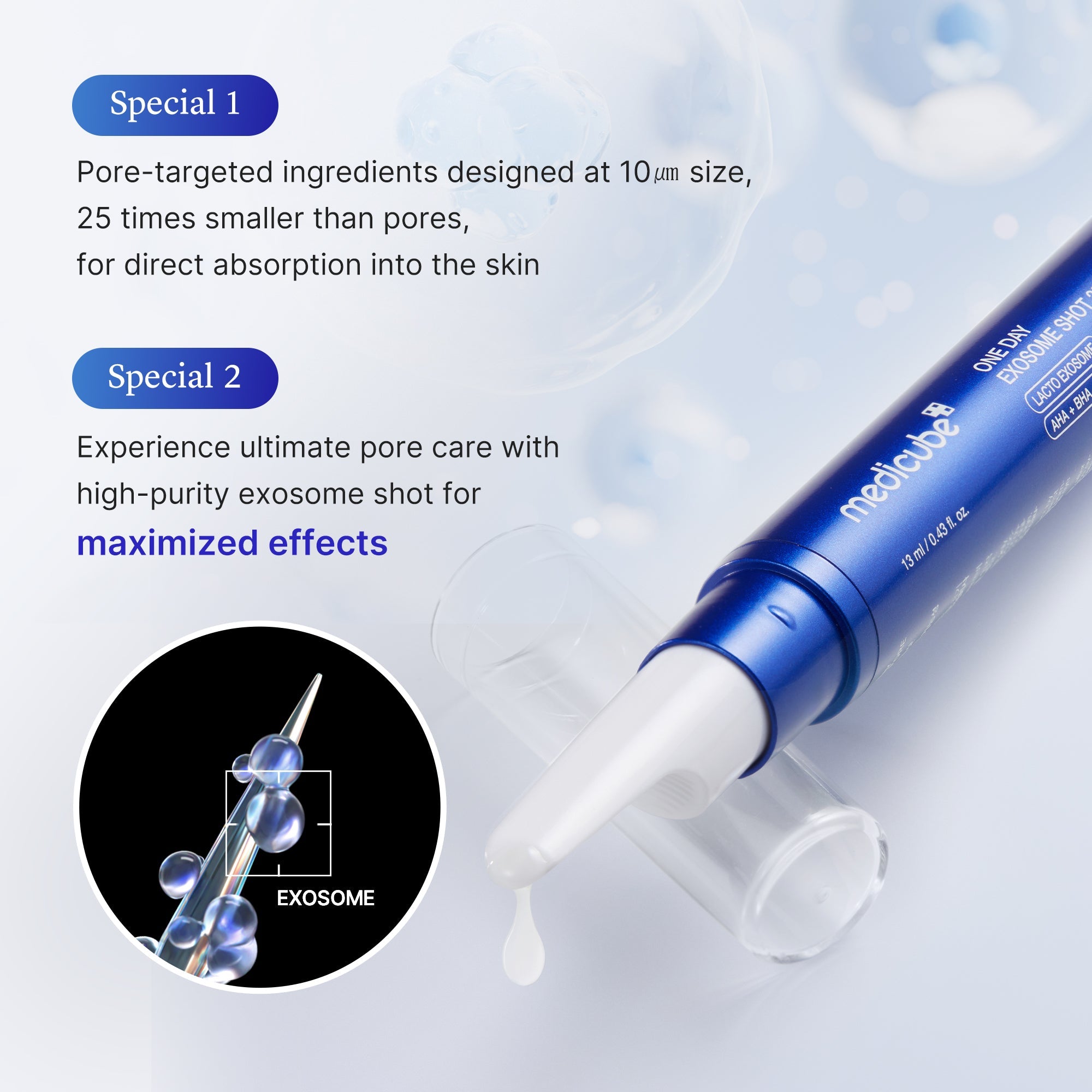 [GIFT] Zero Exosome Shot Bundle (2000+7500) - Lightweight Sheet Mask