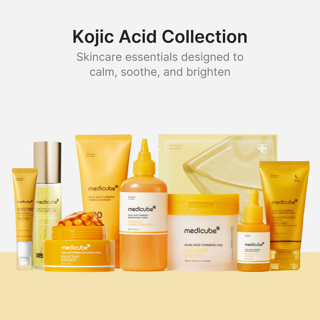 Kojic Acid Turmeric Overnight Wrapping Mask - Clean Glow Drops