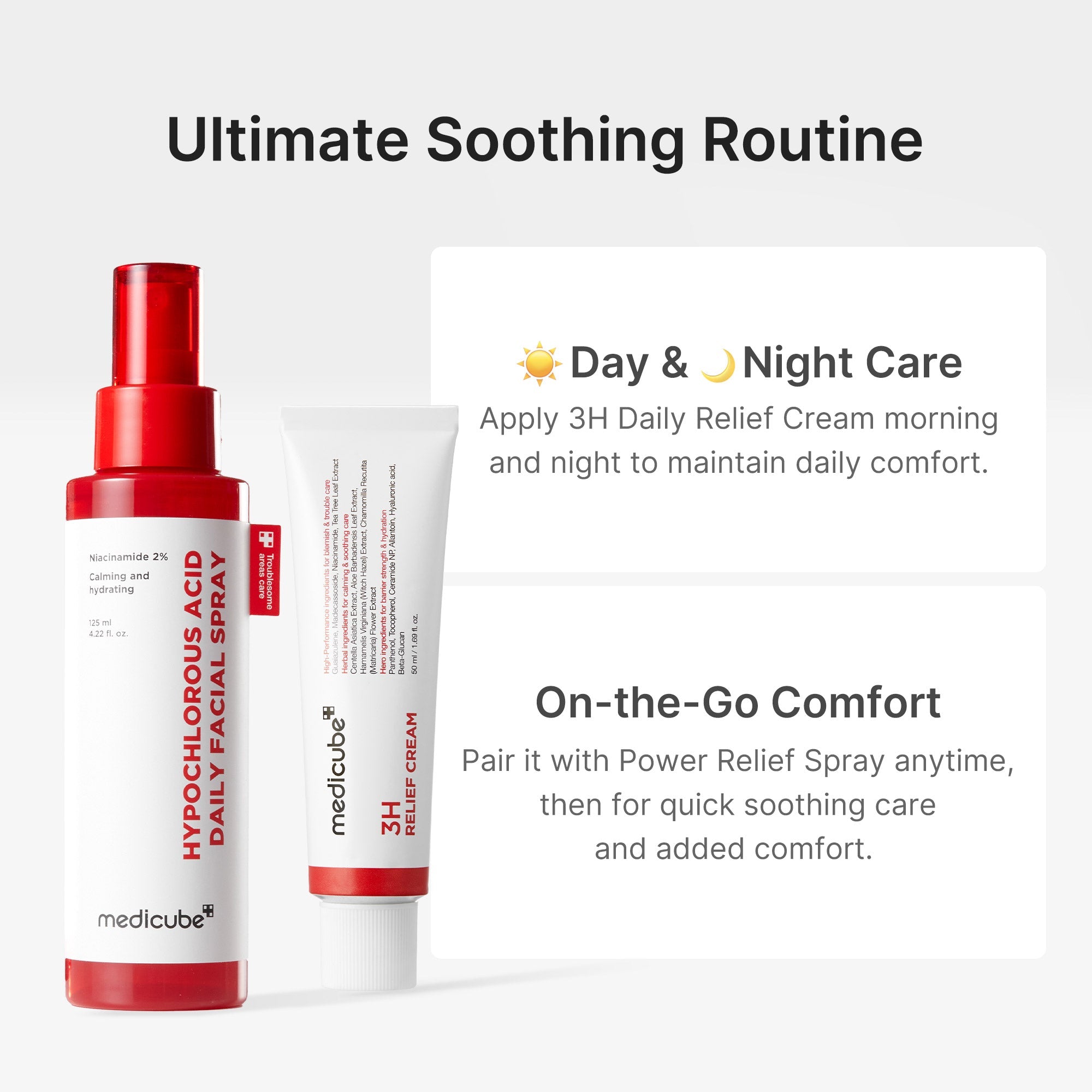 3H Daily Relief Cream - Travel Ready Cleansing Balm