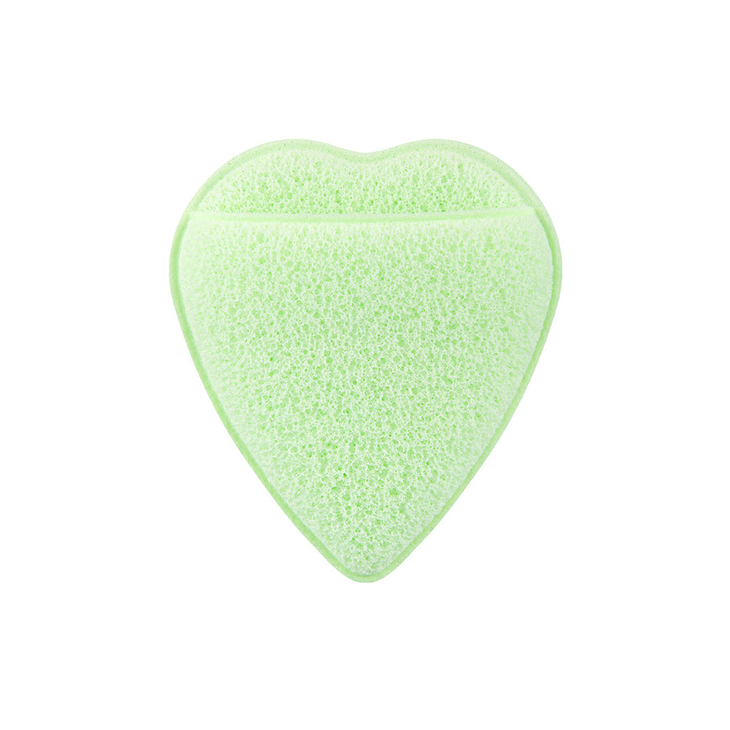 Clover Heart Facial Sponge - Fresh Face Facial Device