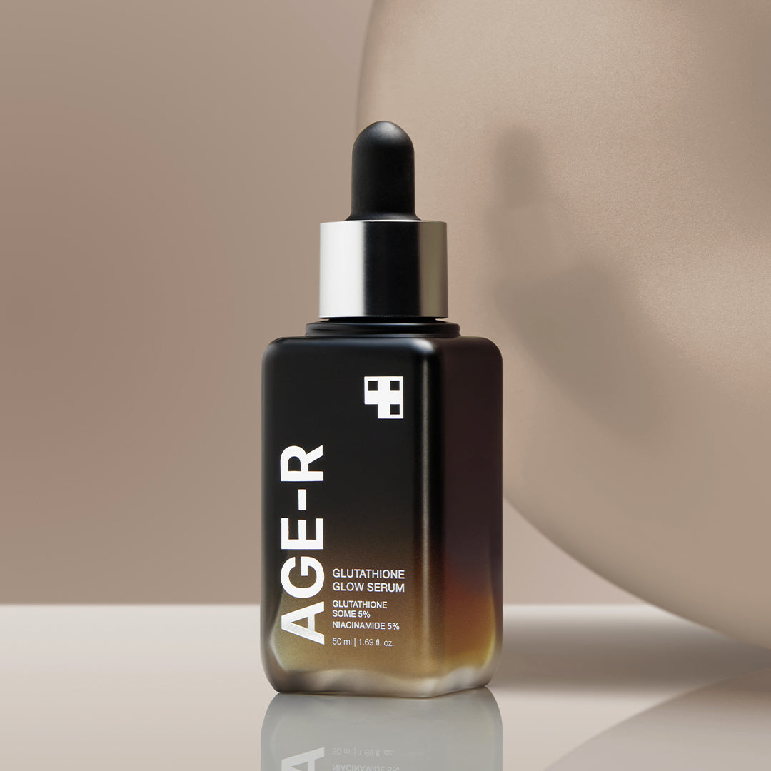 AGE-R Glutathione Glow Serum - Travel Ready Toner Pads