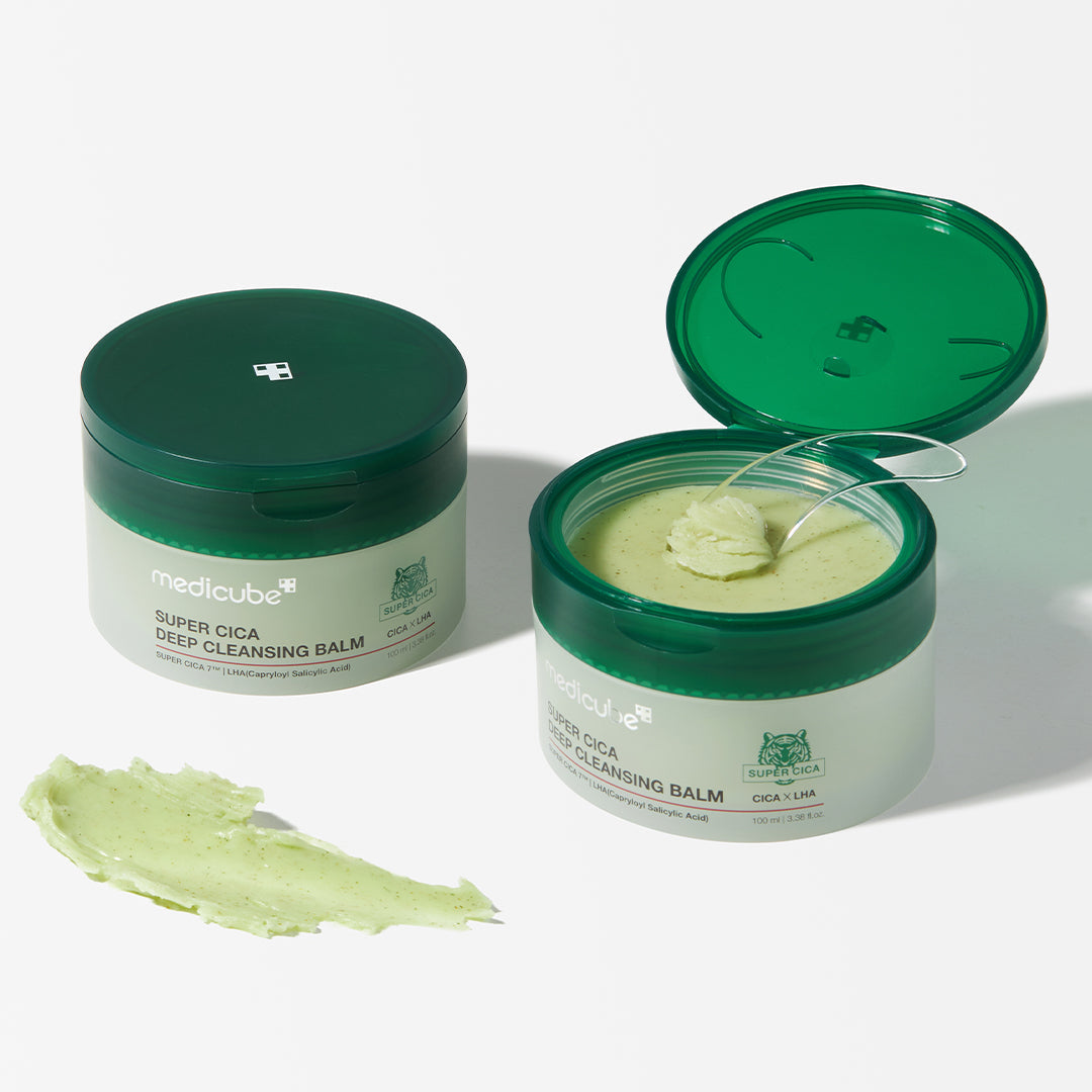 Super Cica Exfoliating Cleansing Balm - Glow Ready Cushion Pads