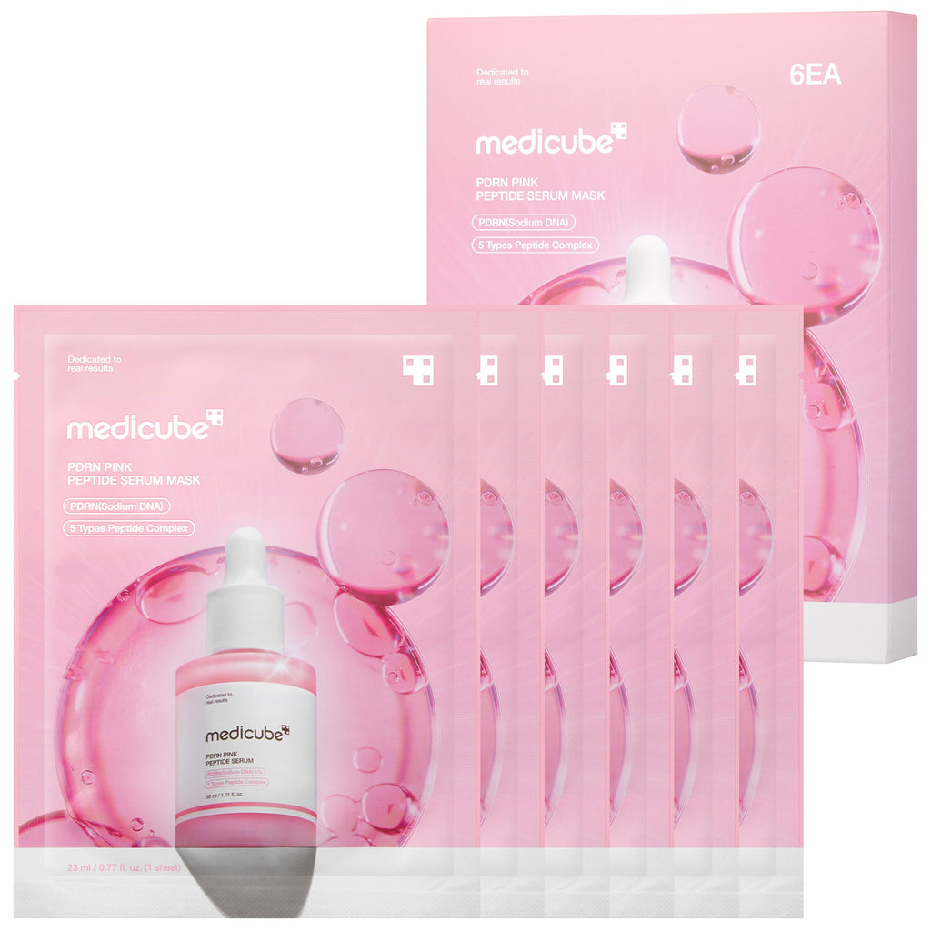 PDRN Pink Peptide Ampoule Mask - Travel Ready Cushion Pads