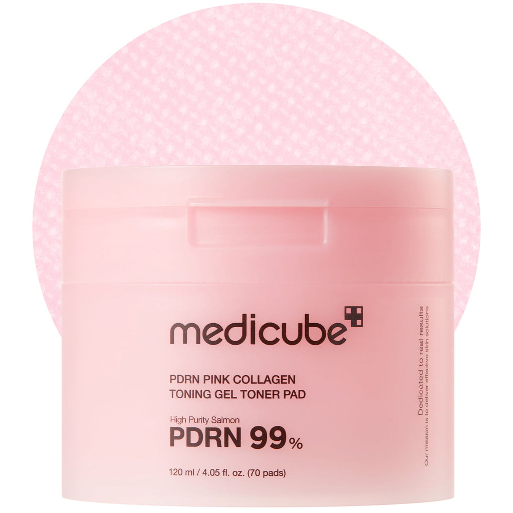 [Subscr.] PDRN Pink Collagen Gel Toner Pad - Radiant Cream Cleanser