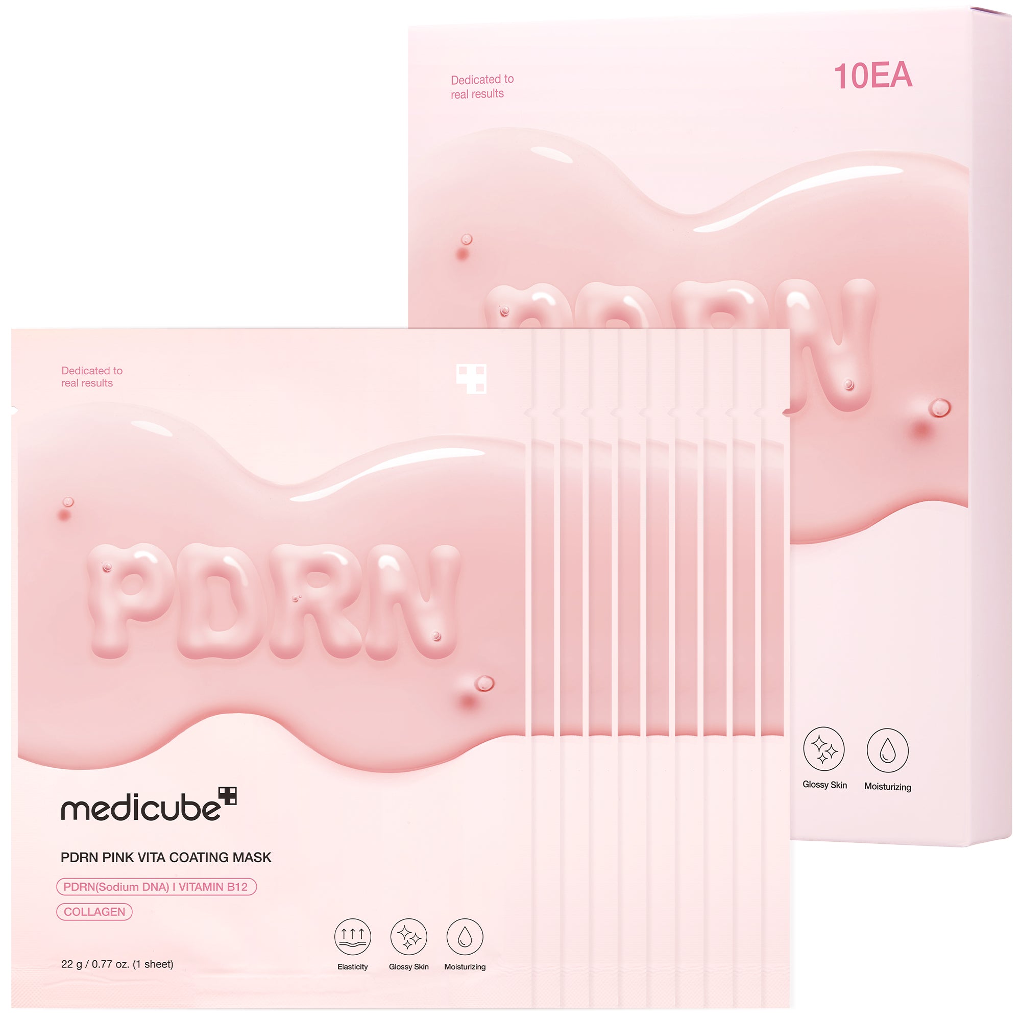 [Subscr.] PDRN Pink Vita Coating Sheet Mask - Self Care Exfoliating Pads