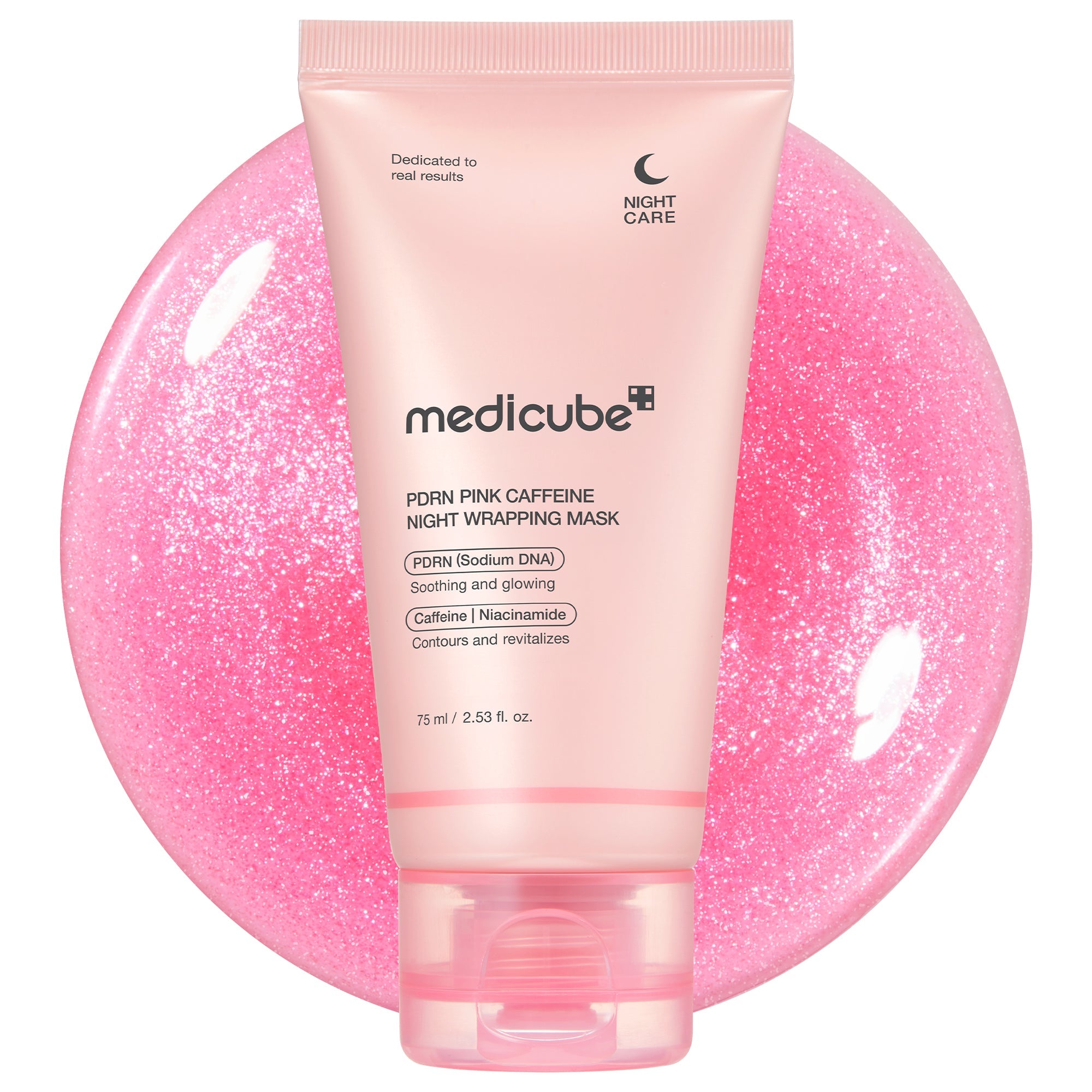 [Subscr.] PDRN Pink Caffeine Overnight Wrapping Mask - Radiant Clay Mask