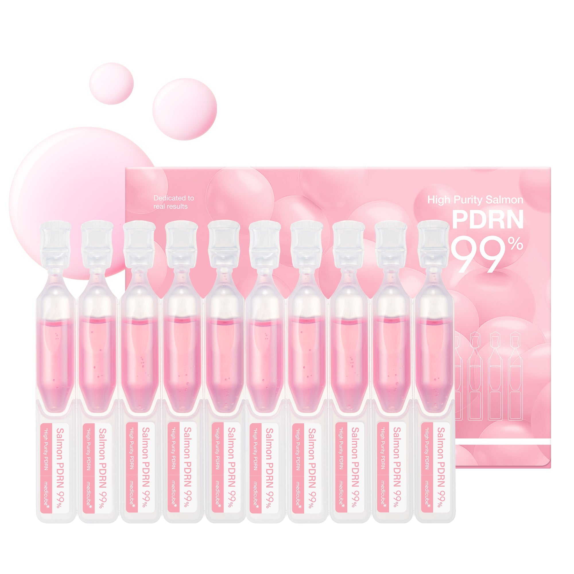 PDRN Pink One Day Serum - Fresh Face Toner Pads