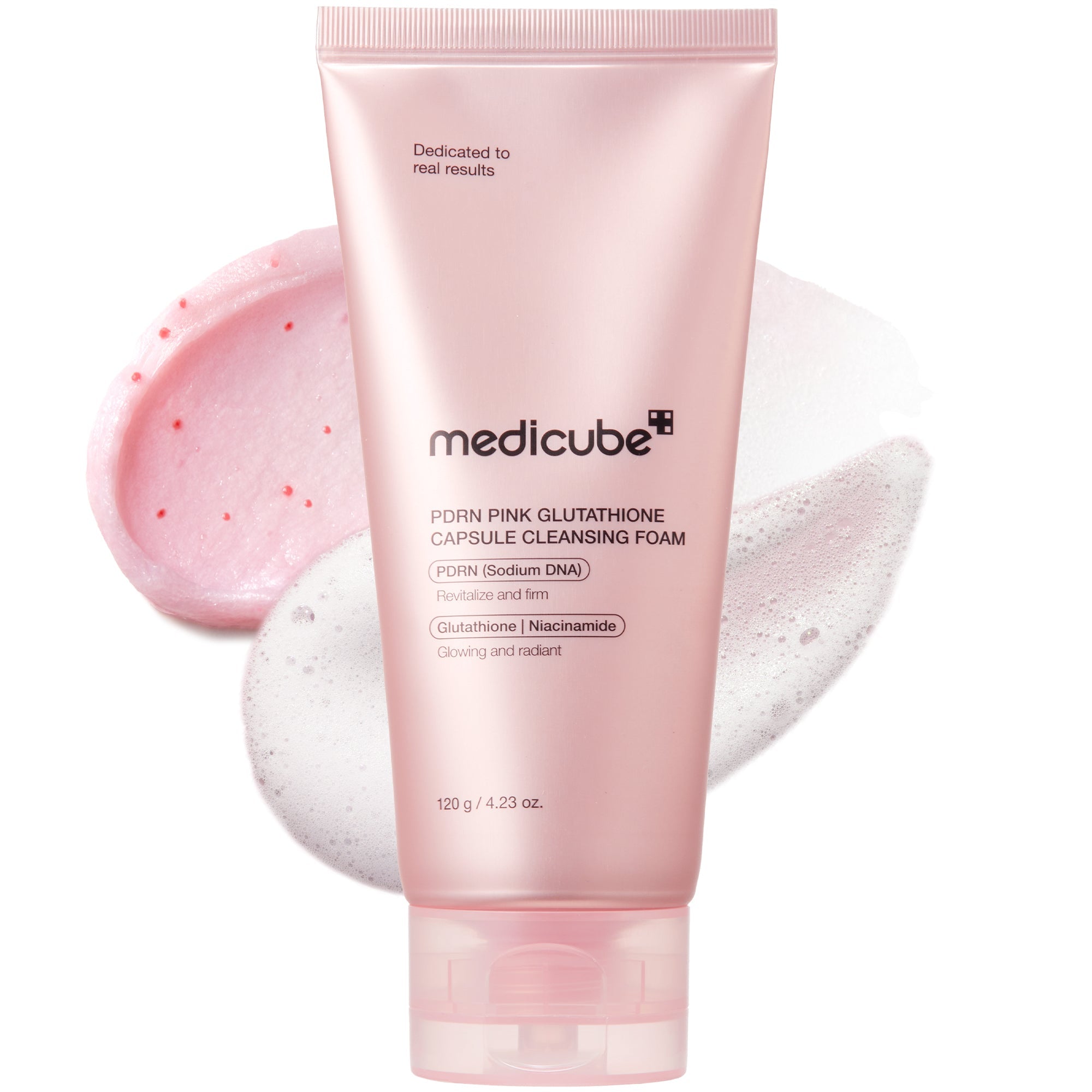 PDRN Pink Glutathione Capsule Foam Cleanser - Routine Ready Body Care